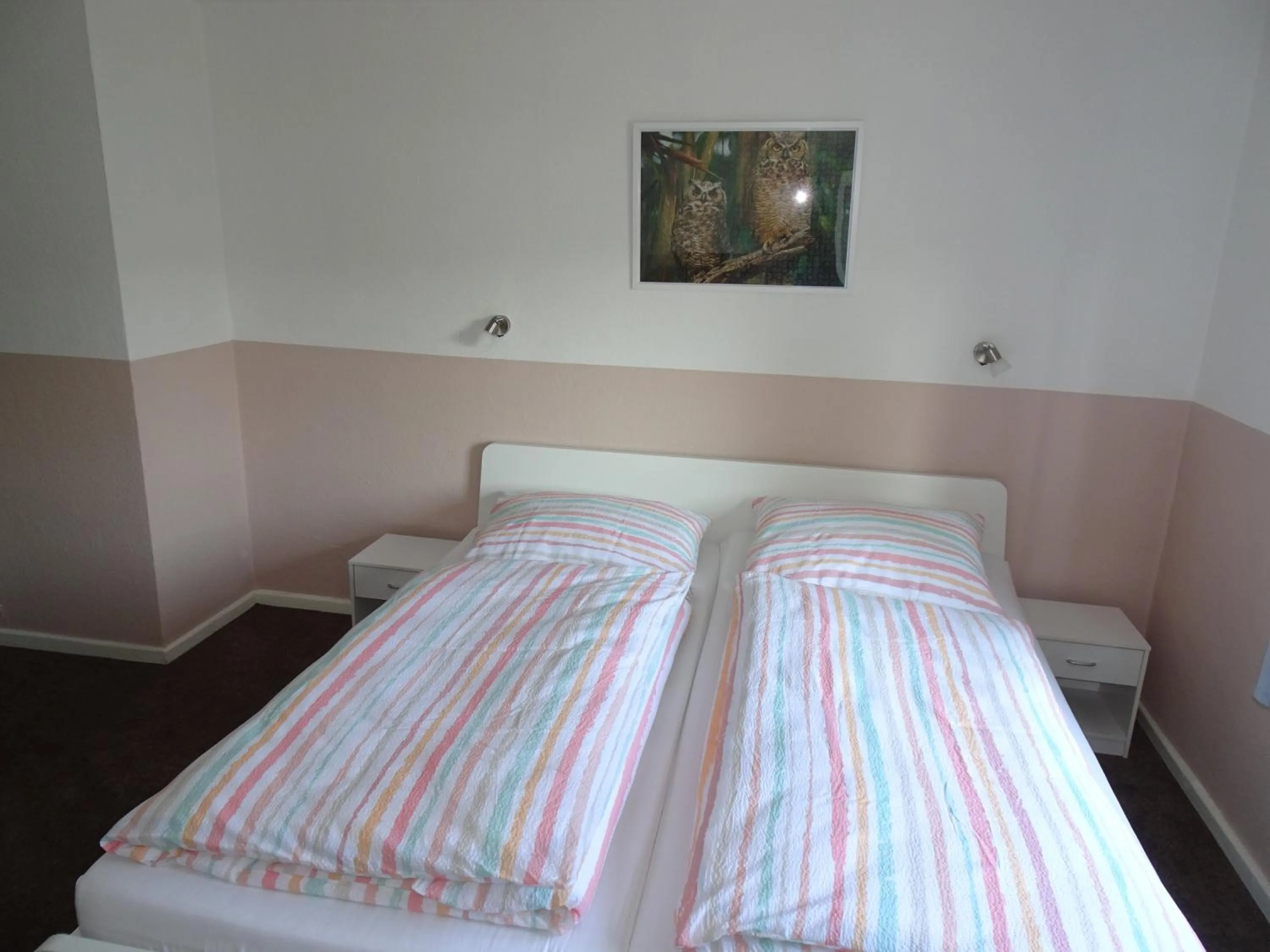 Bedroom, Bed in Gästehaus Grupello