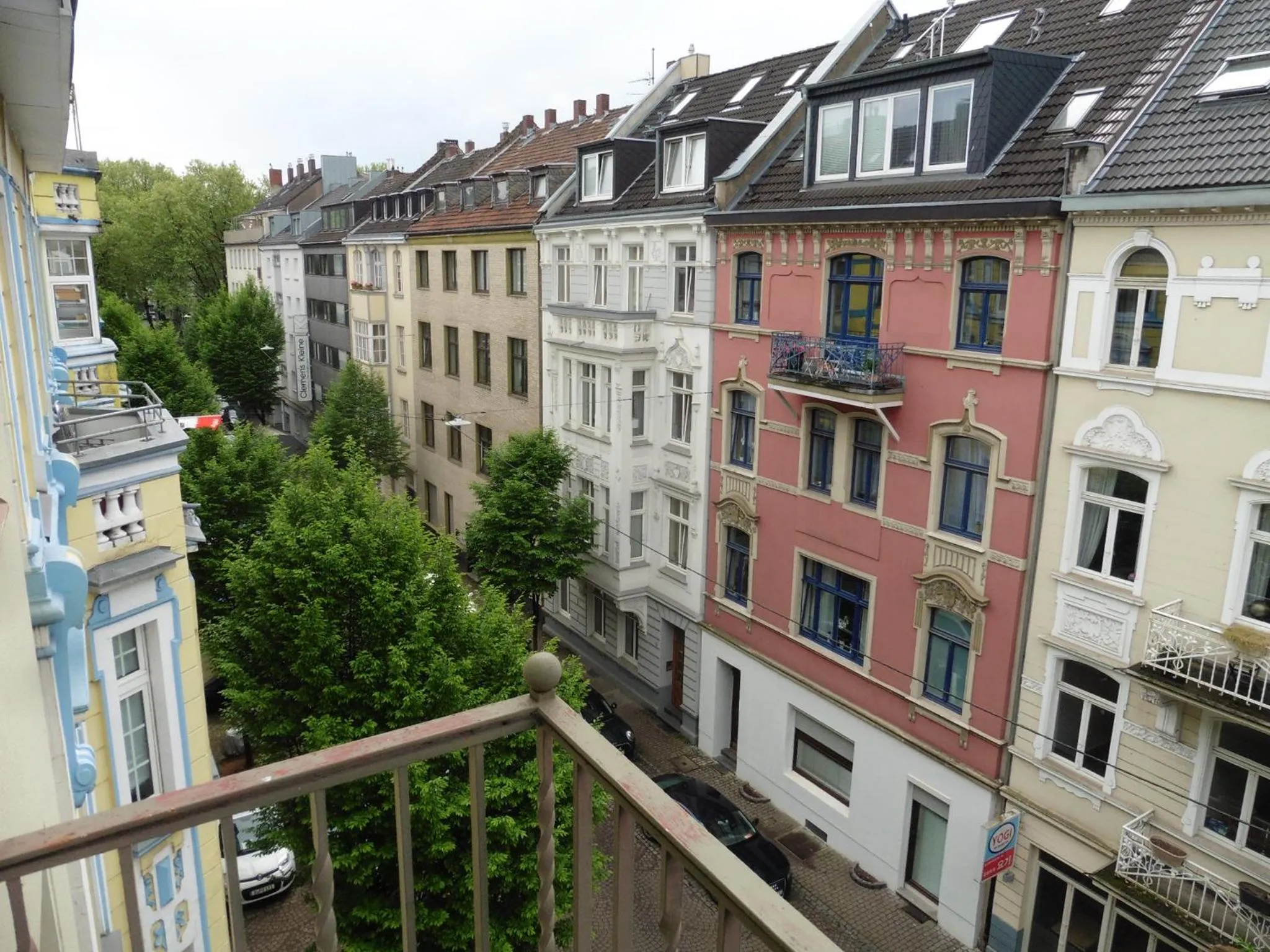 Balcony/Terrace in Gästehaus Grupello