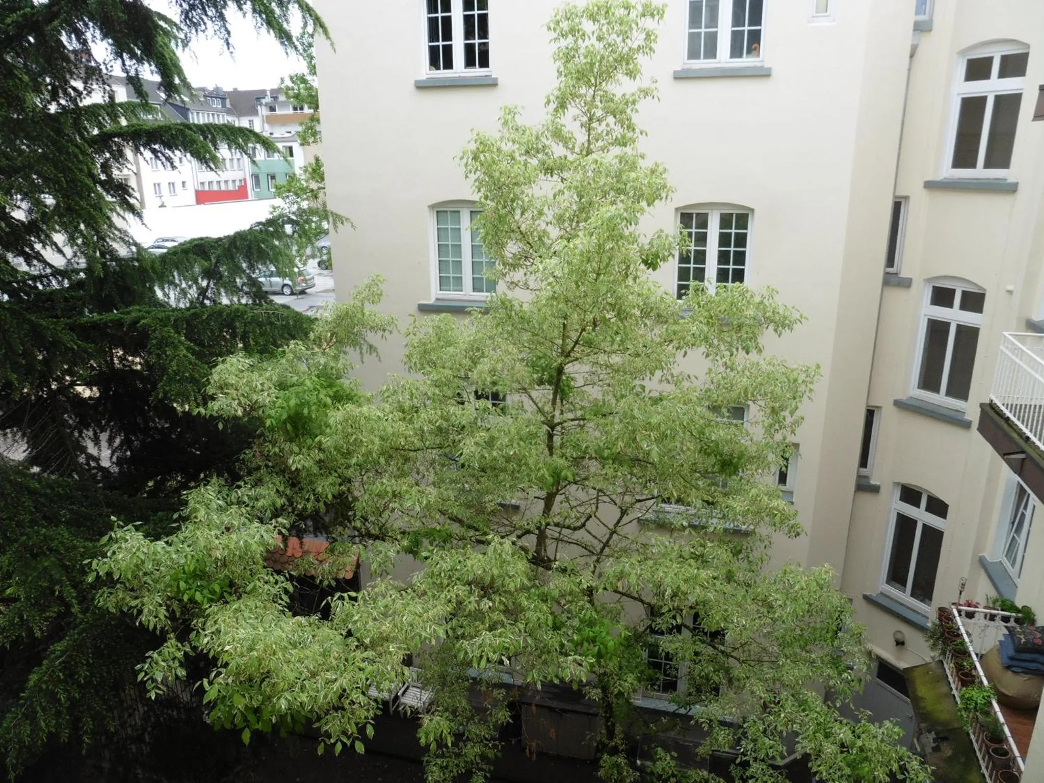 Patio in Gästehaus Grupello