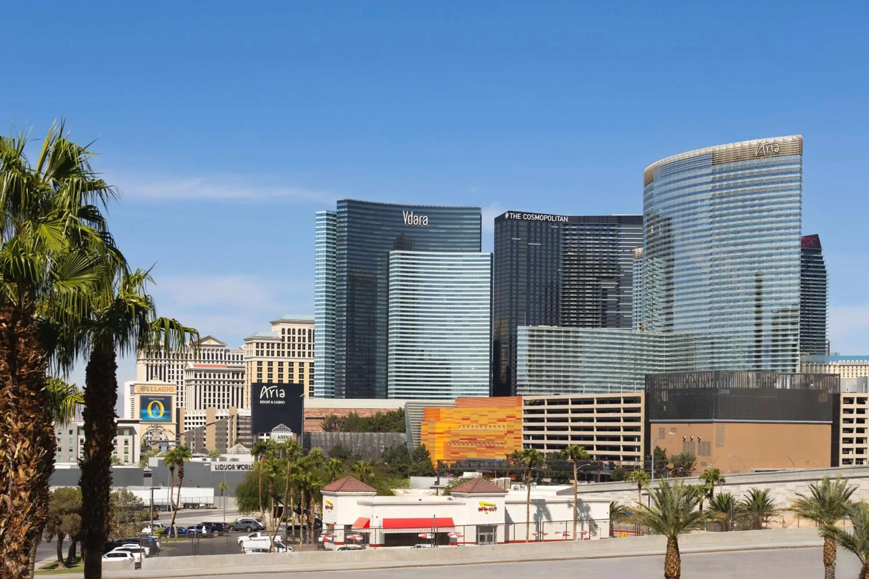 City view in Hampton Inn Tropicana City view in Hampton Inn Tropicana