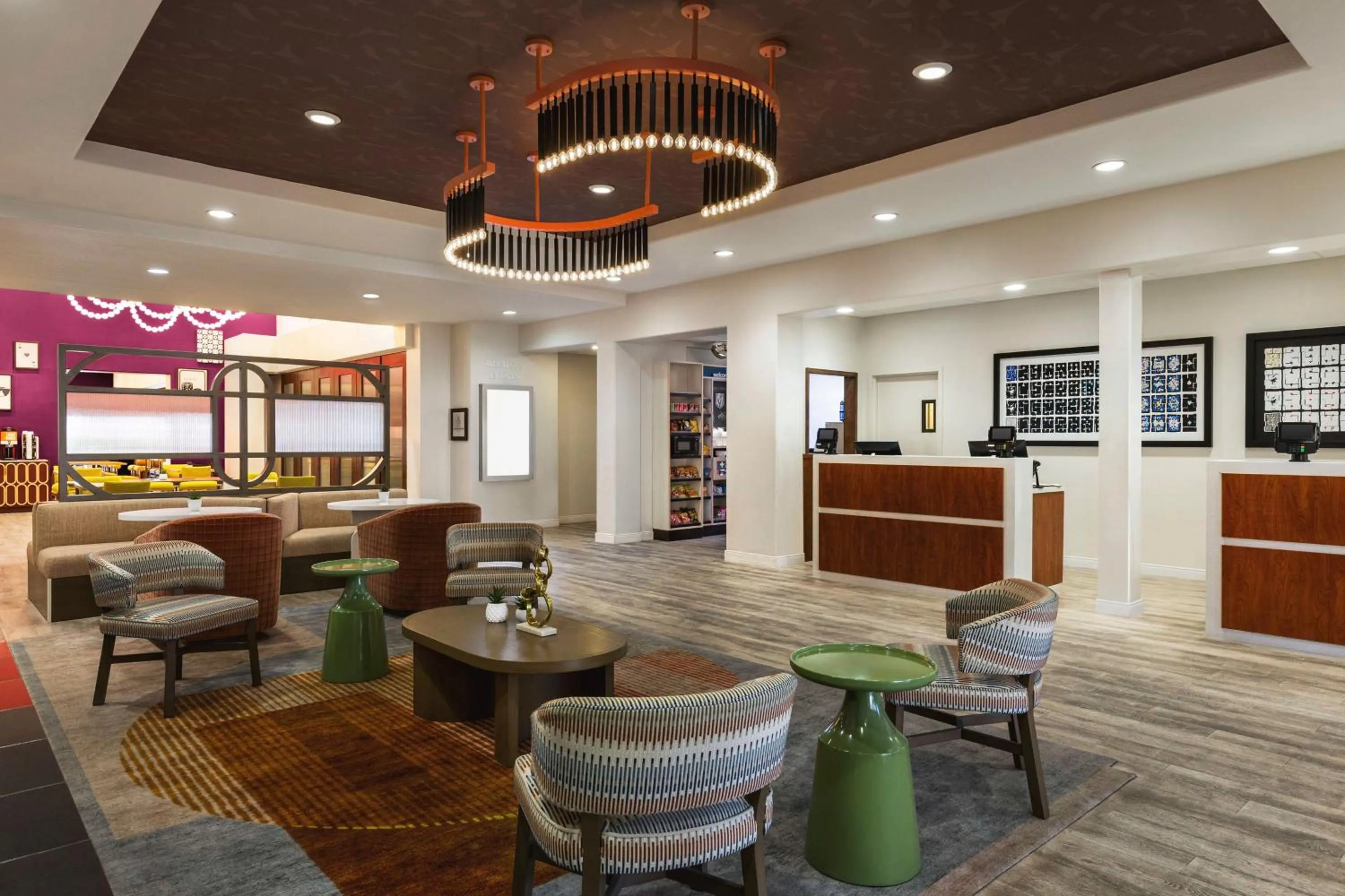 Lobby or reception in Hampton Inn Tropicana