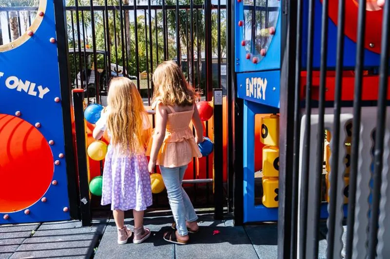 Children play ground in Highway 1 Holiday & Lifestyle Park