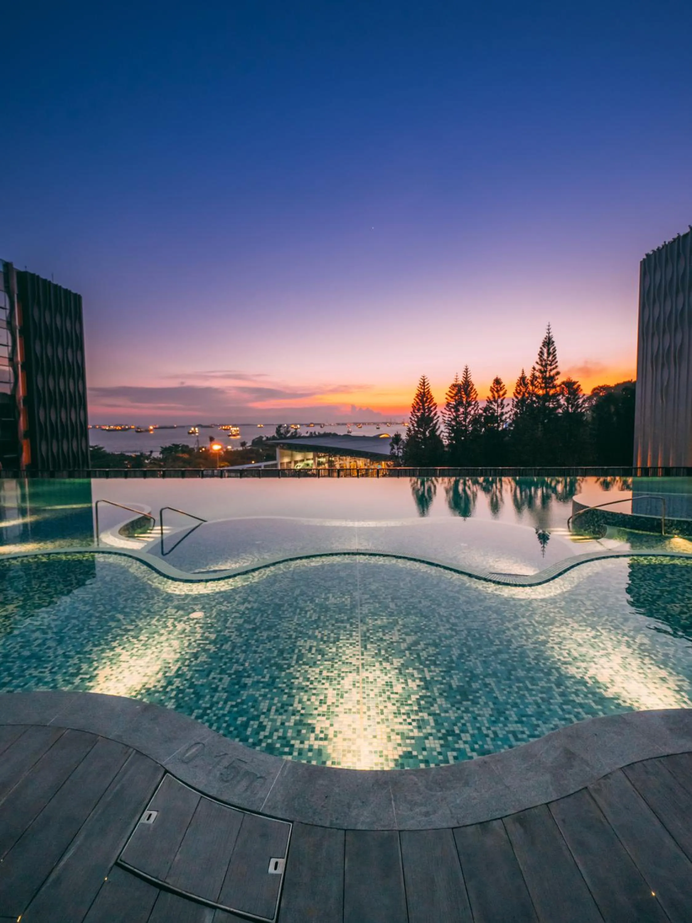 Swimming pool in Village Hotel Sentosa by Far East Hospitality