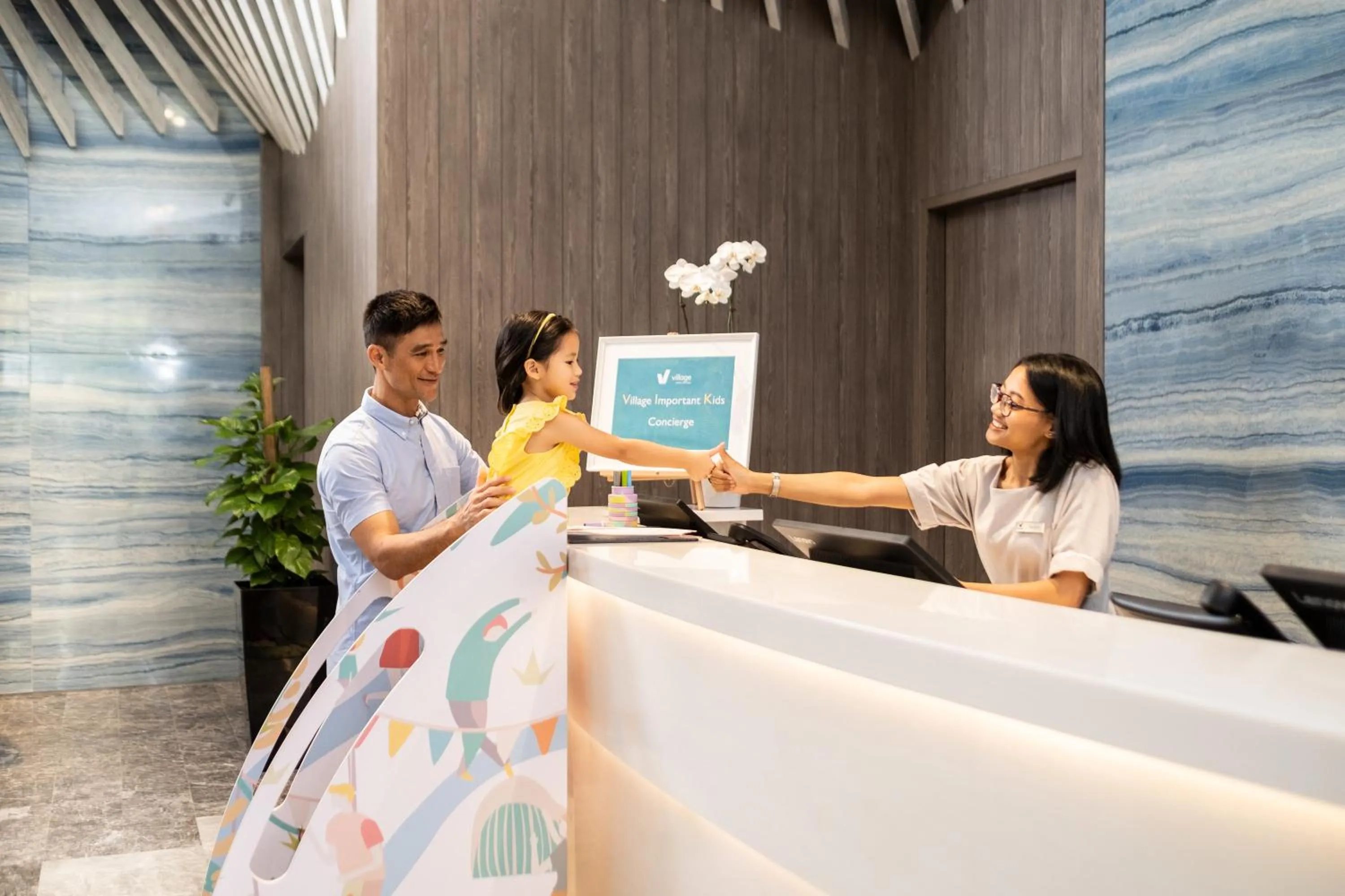 Lobby or reception in Village Hotel Sentosa by Far East Hospitality