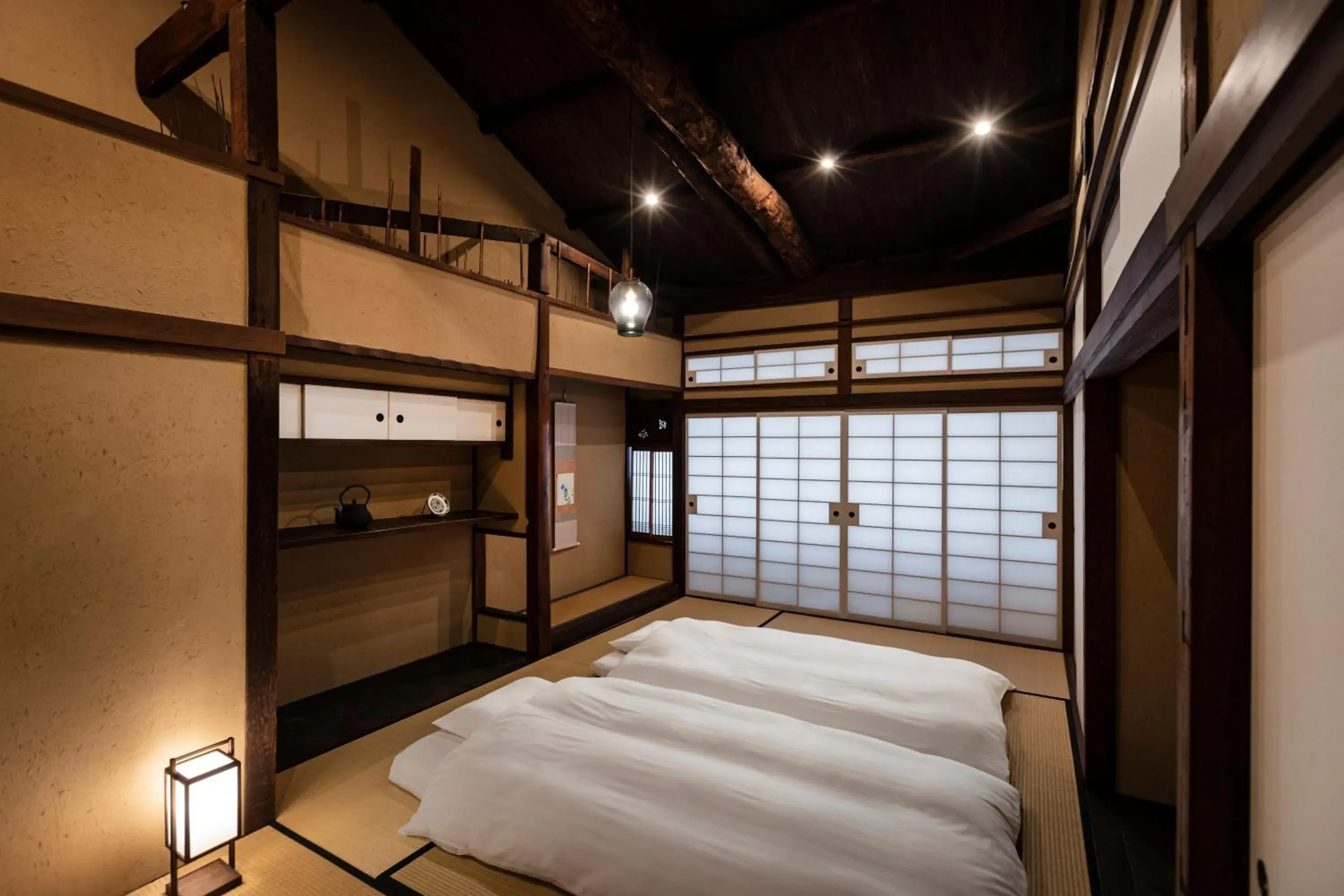 Photo of the whole room, Bed in Rinn Premium Nijo Castle North Photo of the whole room, Bed in Rinn Premium Nijo Castle North