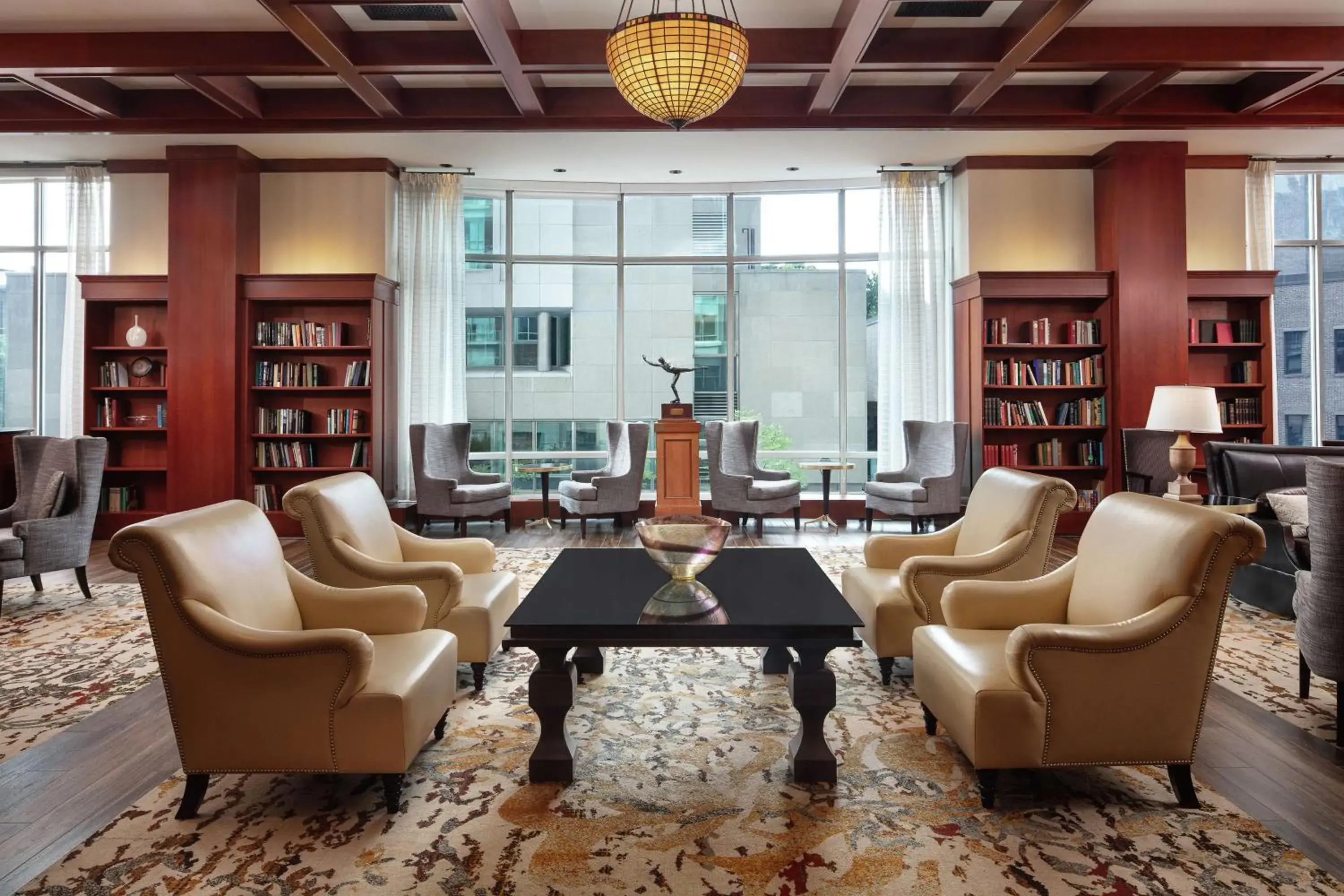 Lobby or reception in The Inn at Penn, A Hilton Hotel Lobby or reception in The Inn at Penn, A Hilton Hotel