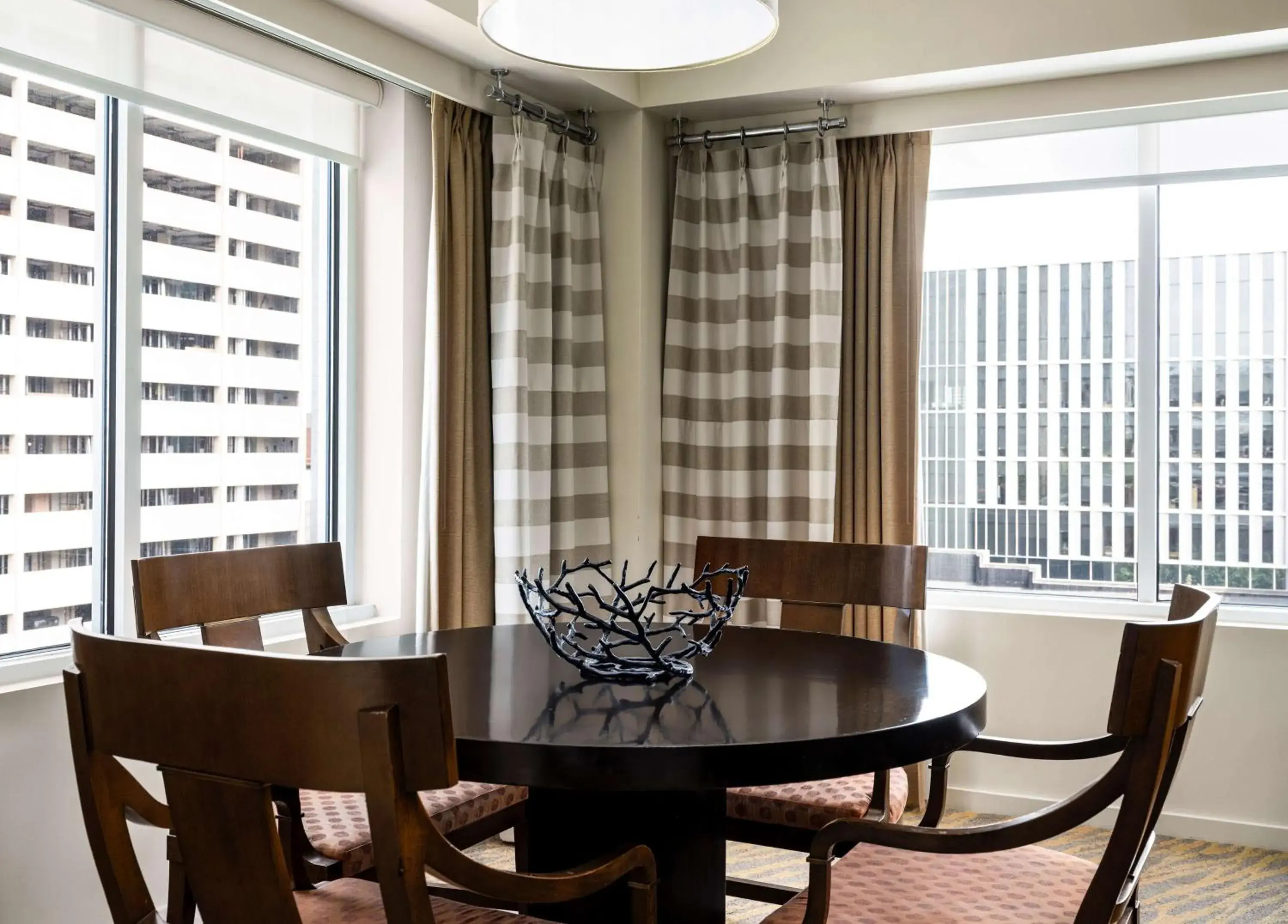 Living room in The Inn at Penn, A Hilton Hotel Living room in The Inn at Penn, A Hilton Hotel