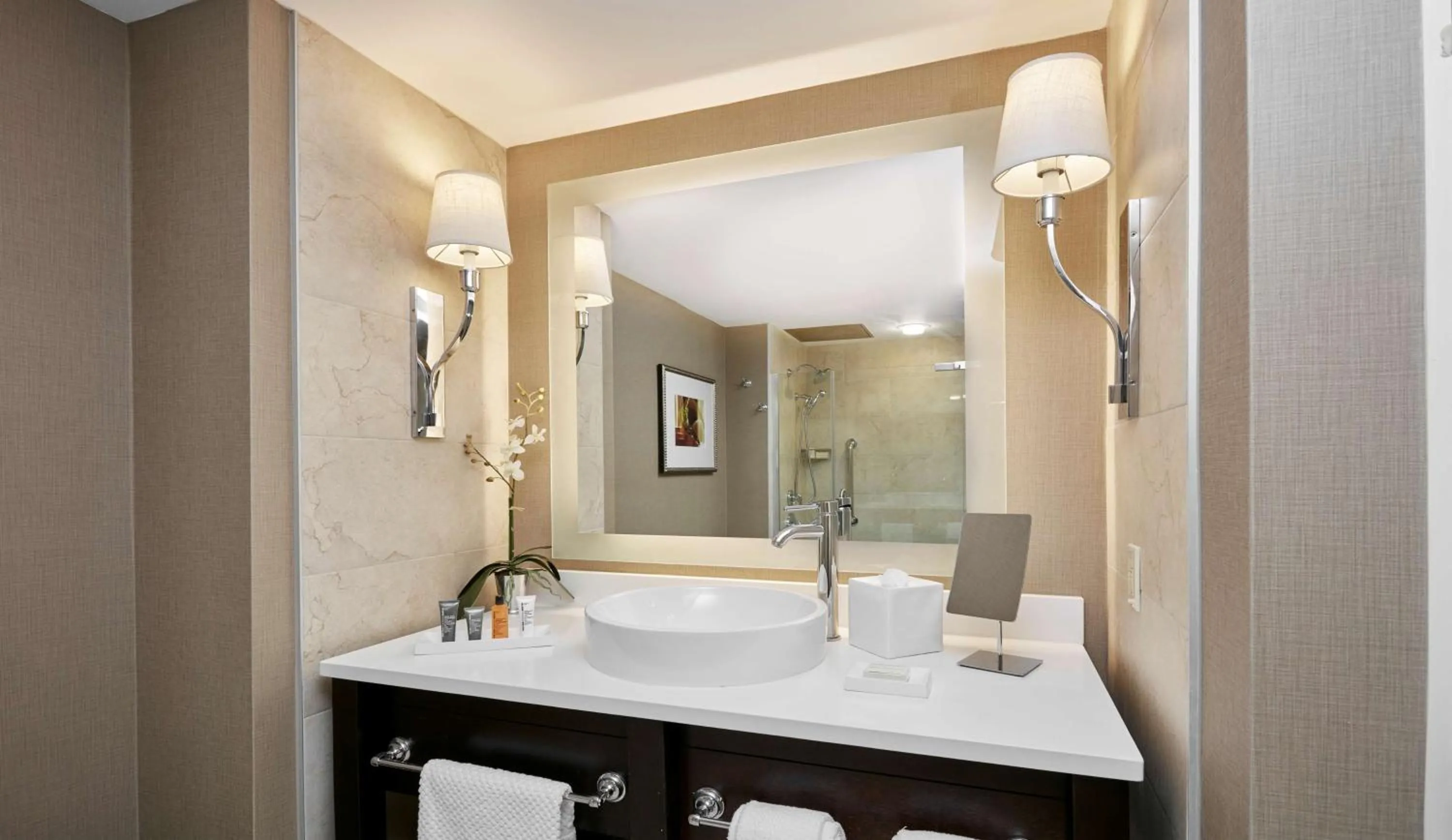 Bathroom in The Inn at Penn, A Hilton Hotel