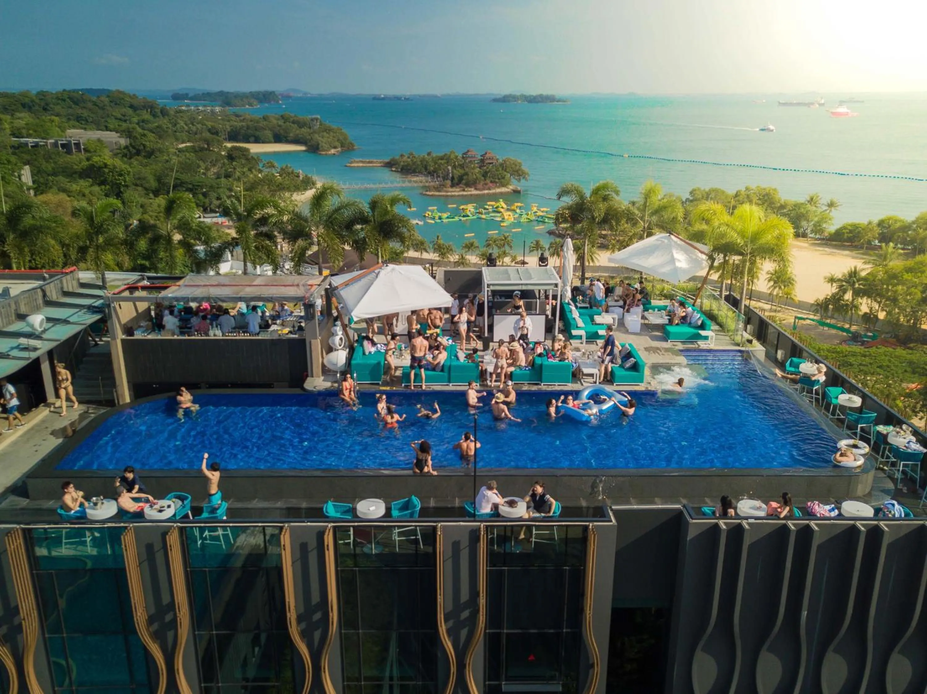 Restaurant/places to eat in The Outpost Hotel Sentosa by Far East Hospitality