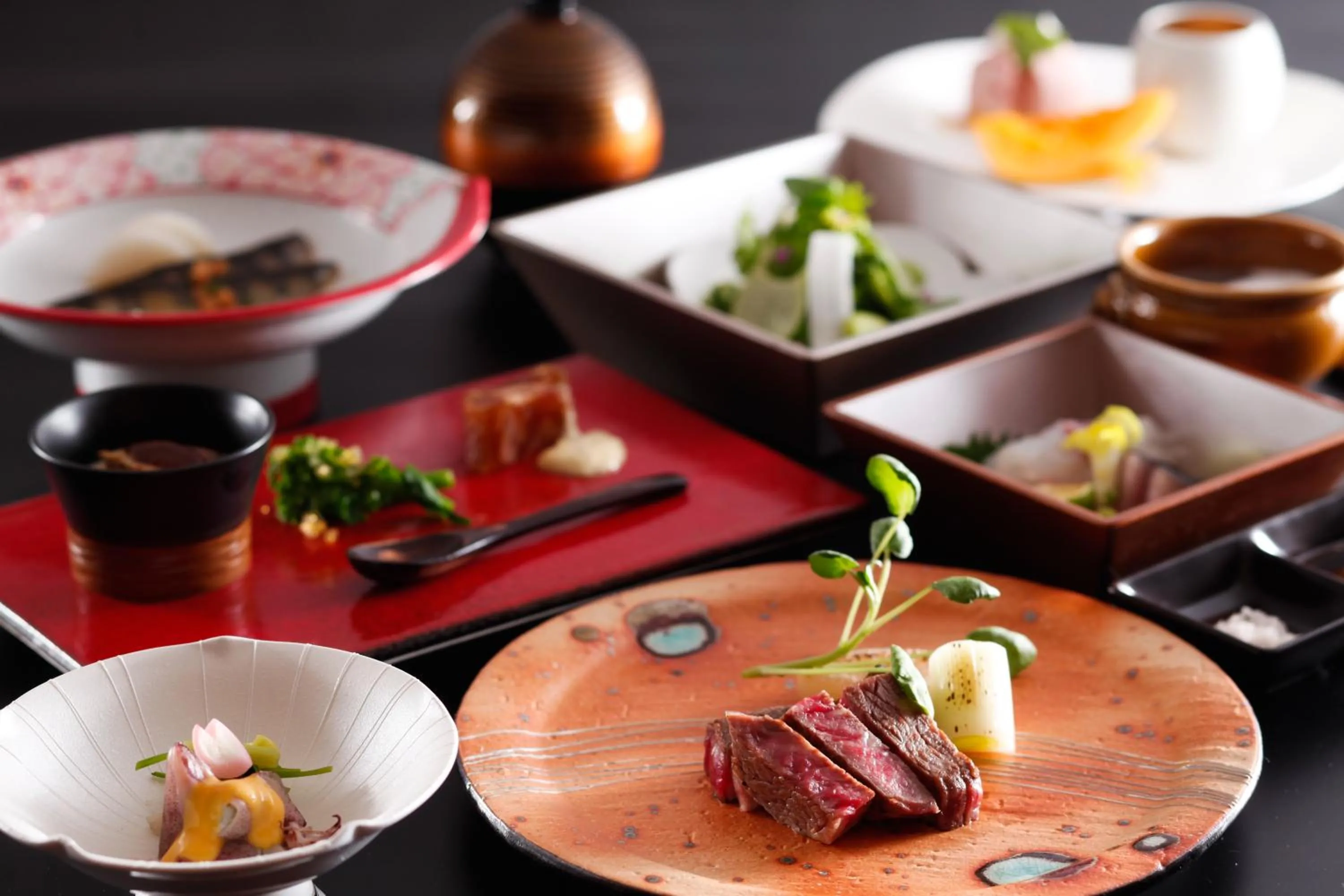 Restaurant/places to eat in The Shiroyama Terrace Tsuyama Villa