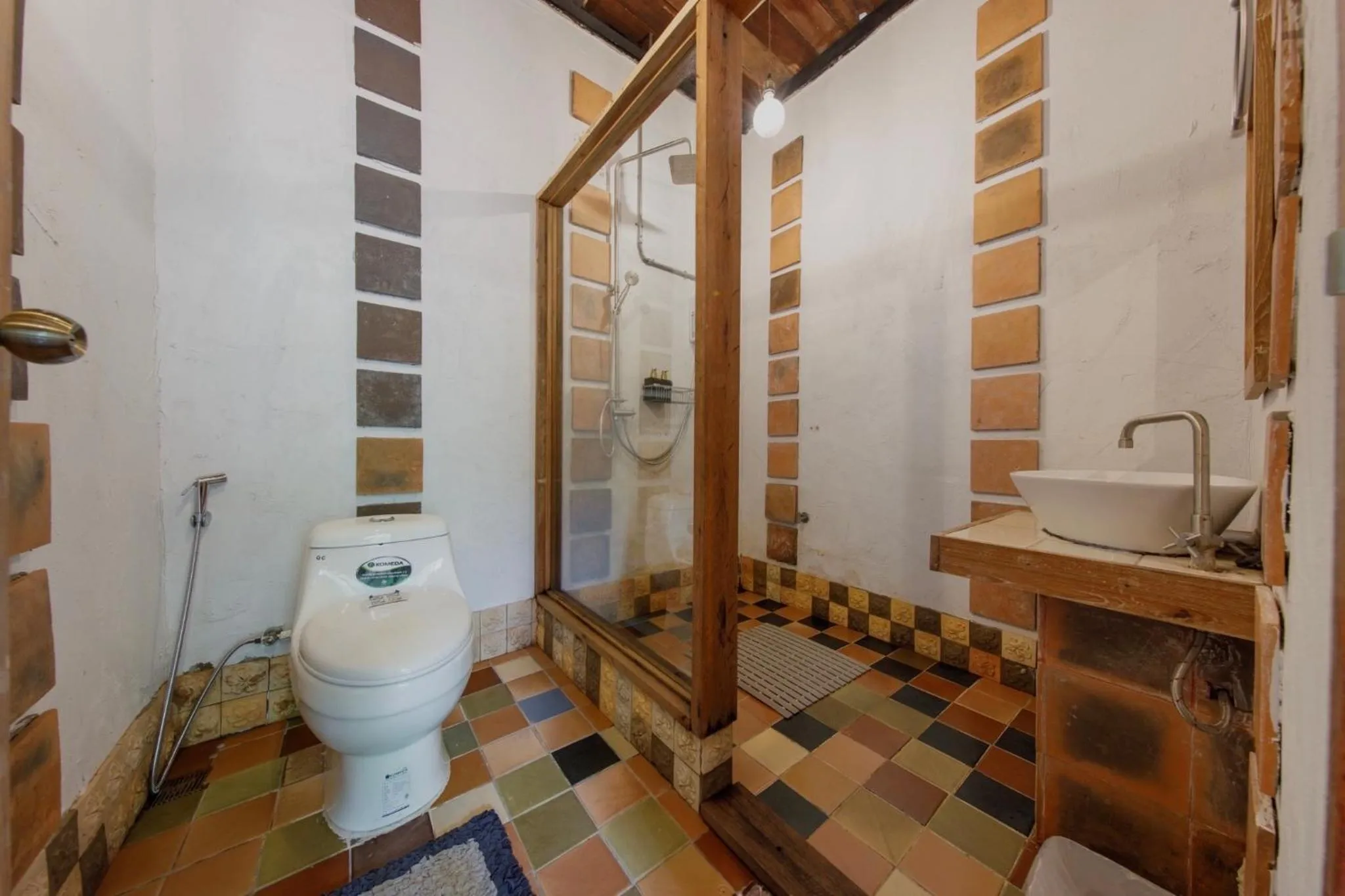 Bathroom in Voraman Hut