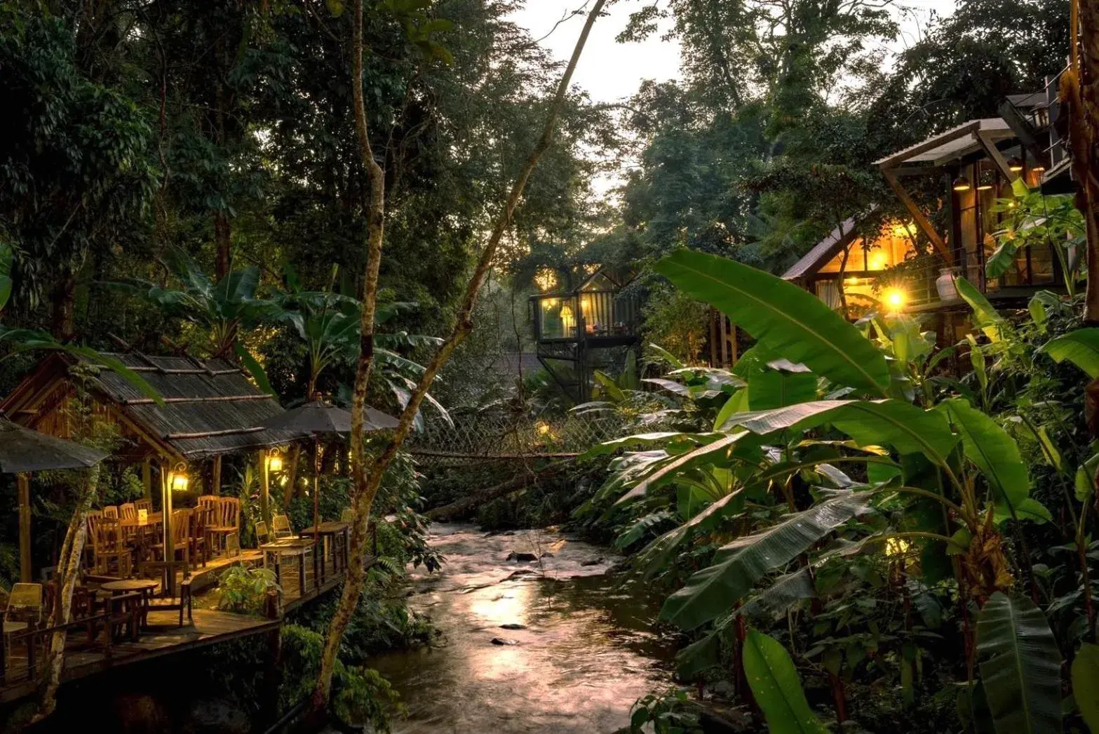 Garden view in Voraman Hut Garden view in Voraman Hut