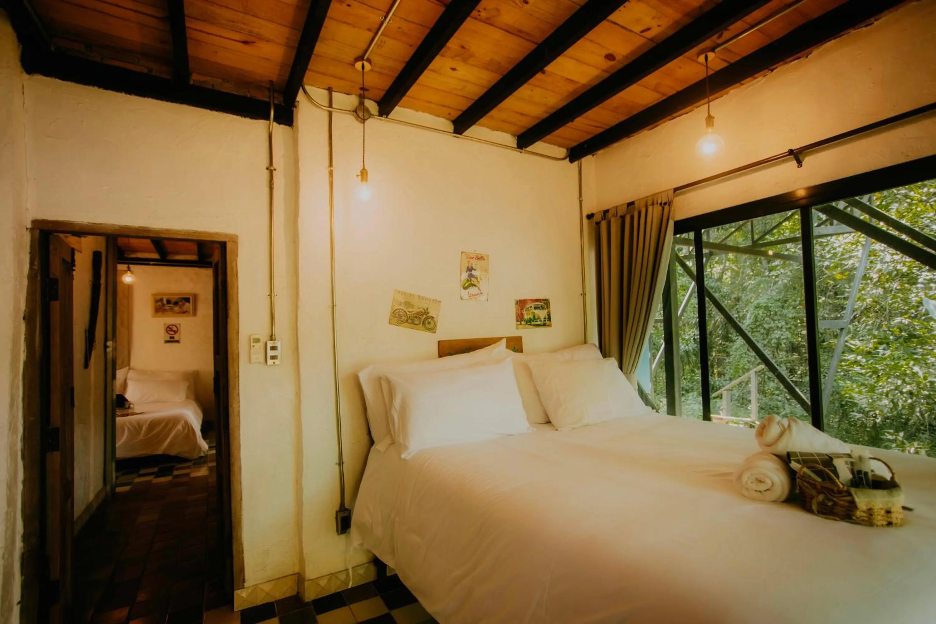 Bed in Voraman Hut