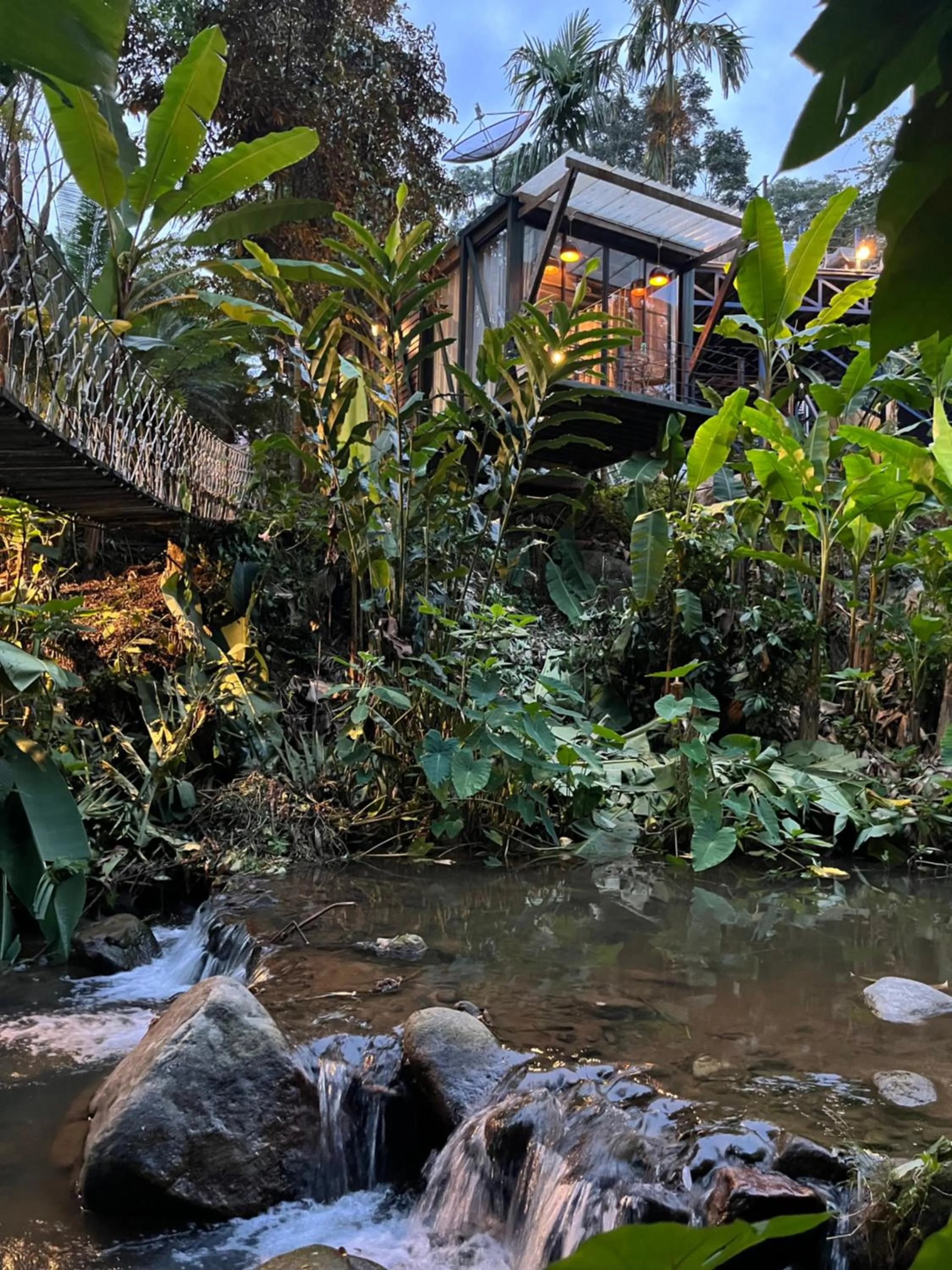 River view in Voraman Hut