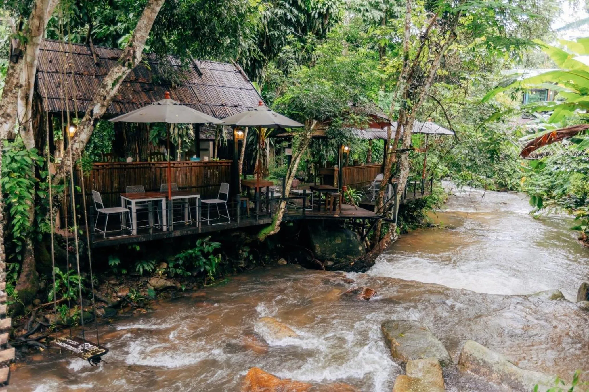 River view in Voraman Hut