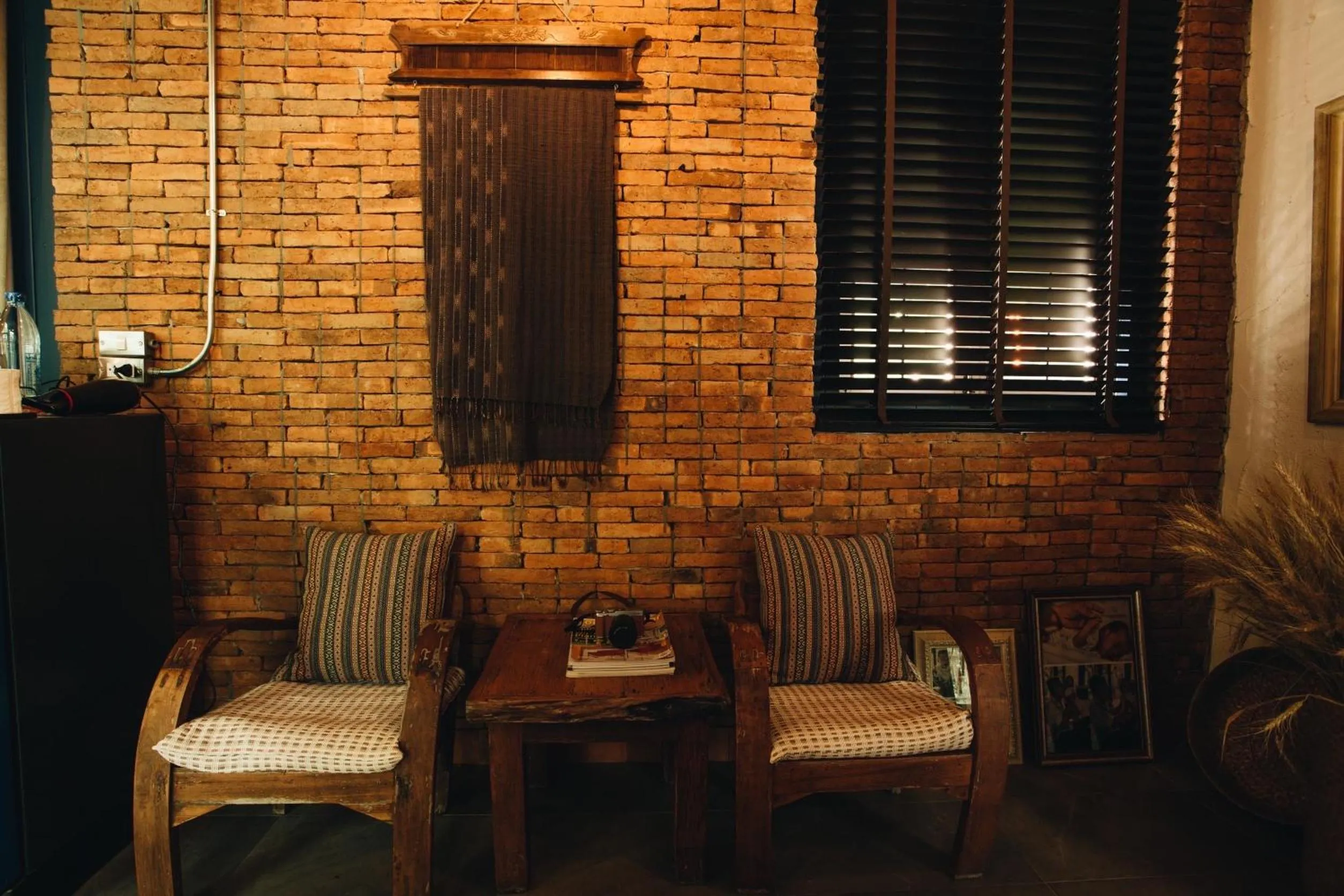 Living room in Voraman Hut