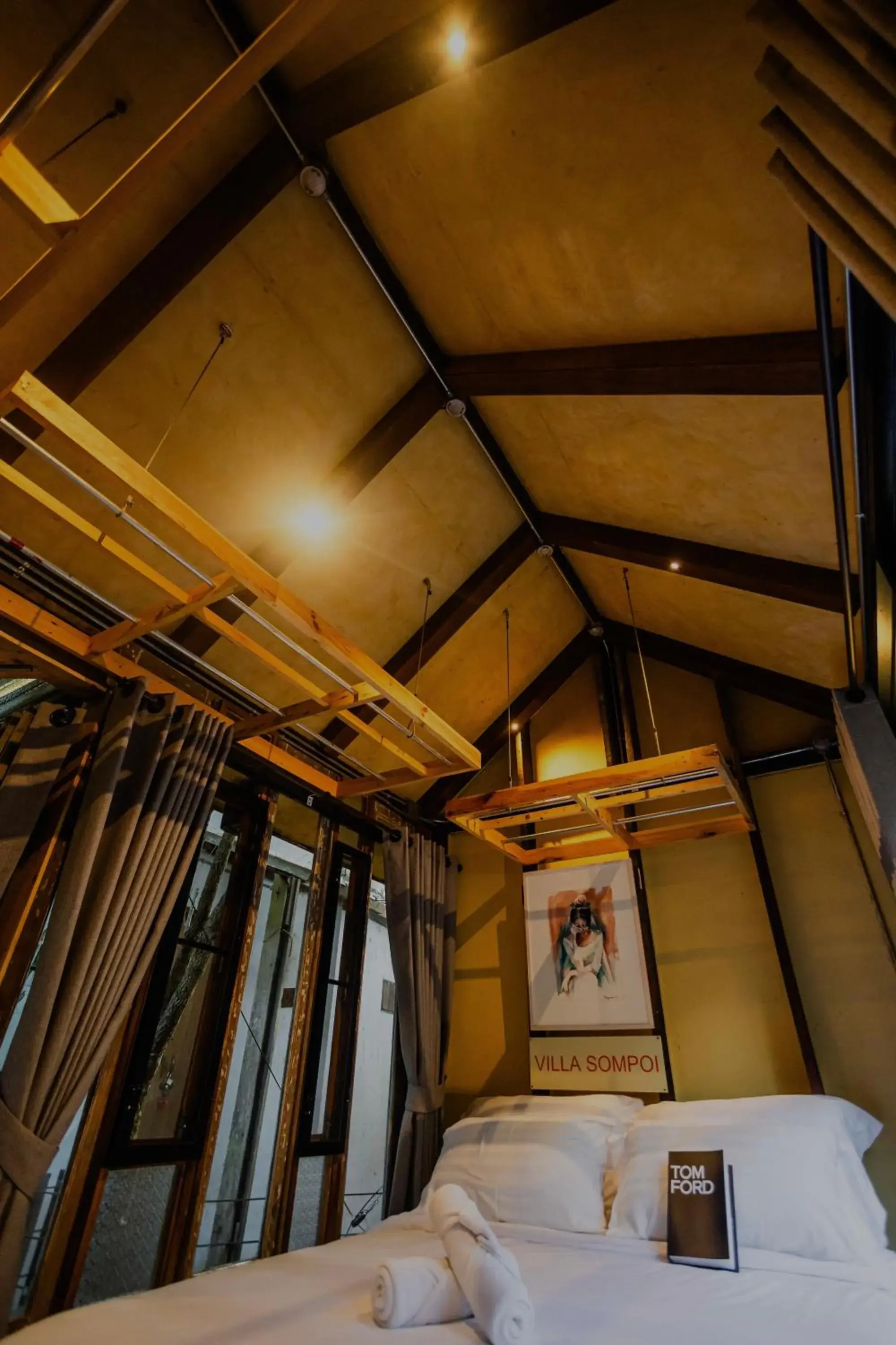 Bed in Voraman Hut Bed in Voraman Hut