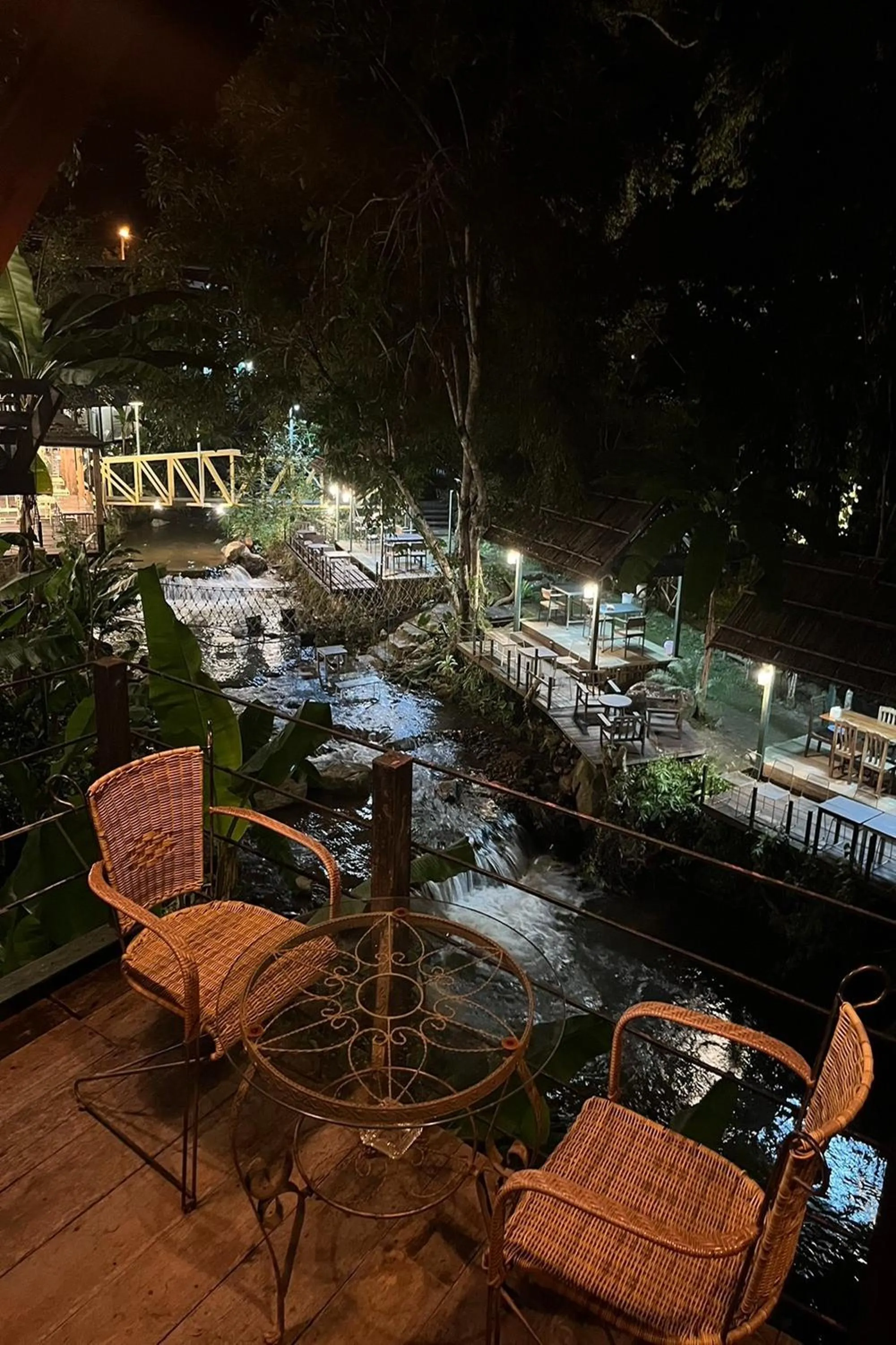 Patio in Voraman Hut