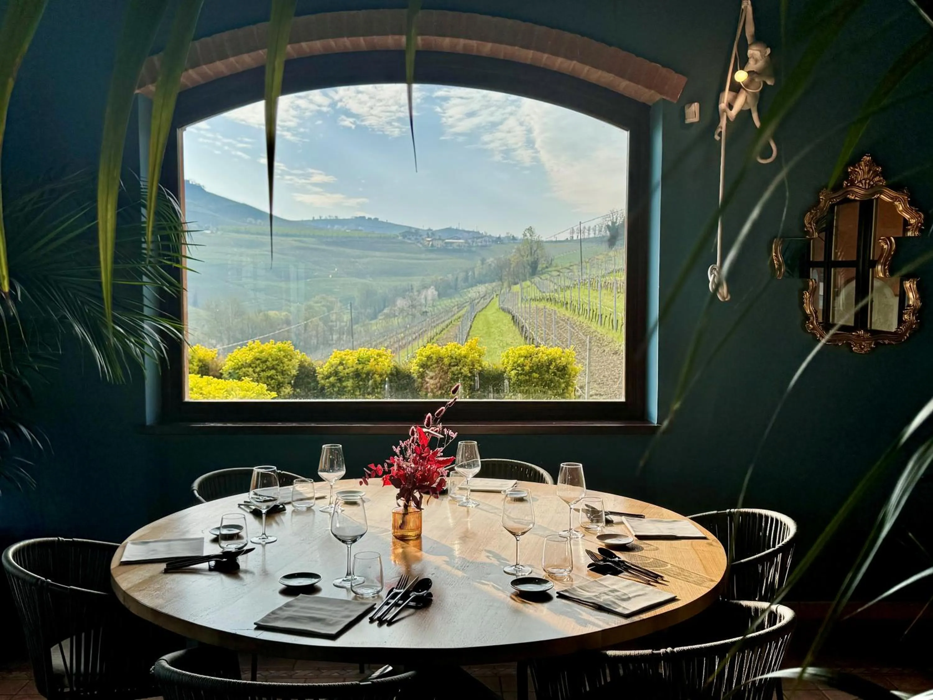 Restaurant/places to eat in Panoramic Villa Garassino - country rooms and fine restaurant