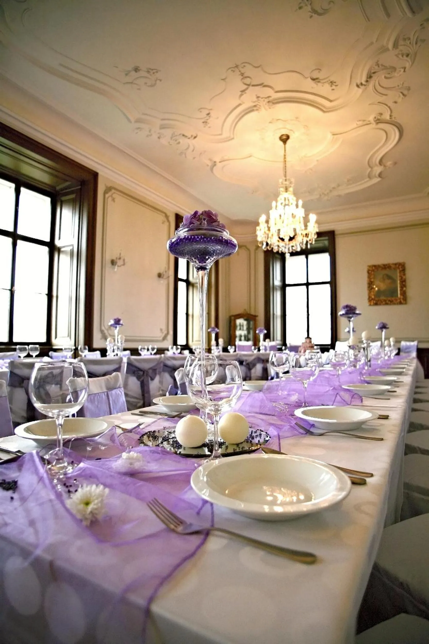 Decorative detail in Zámek Napajedla