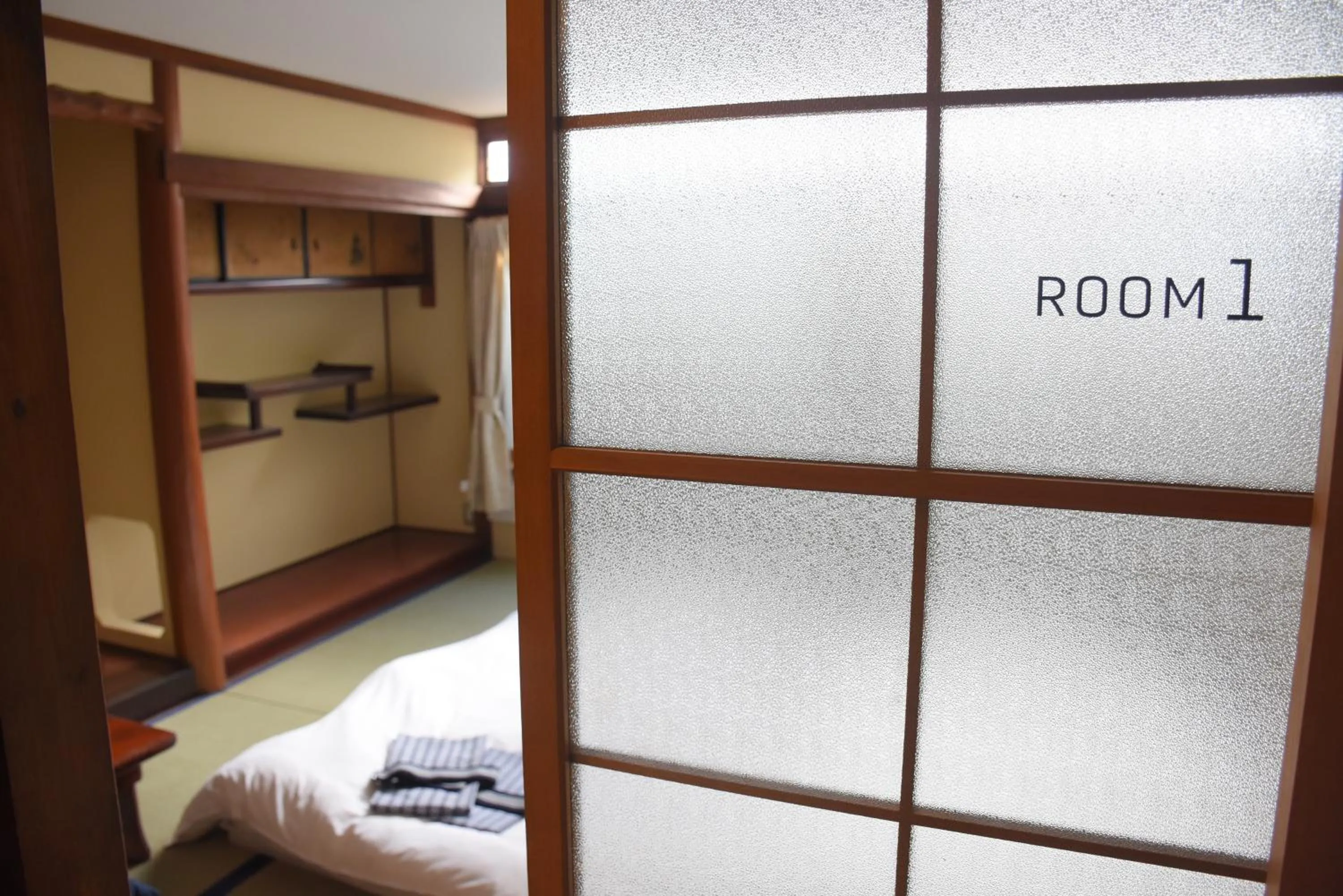 Bed in 4S STAY Awaikeda Ekimae