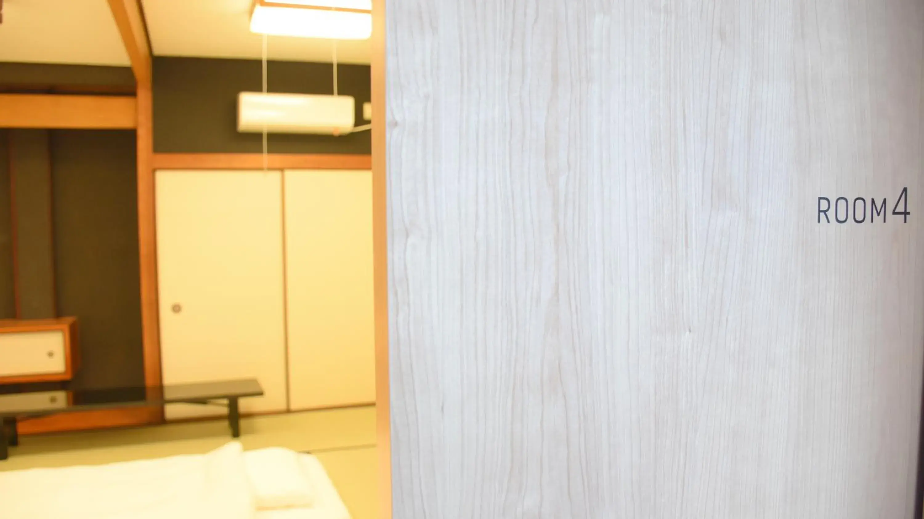 Bed in 4S STAY Awaikeda Ekimae Bed in 4S STAY Awaikeda Ekimae