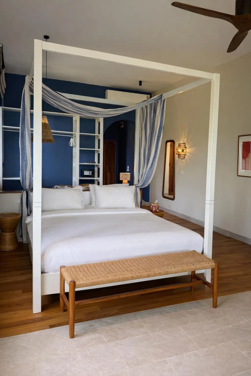 Bedroom in Baan Jai Dee Beach Front Hotel