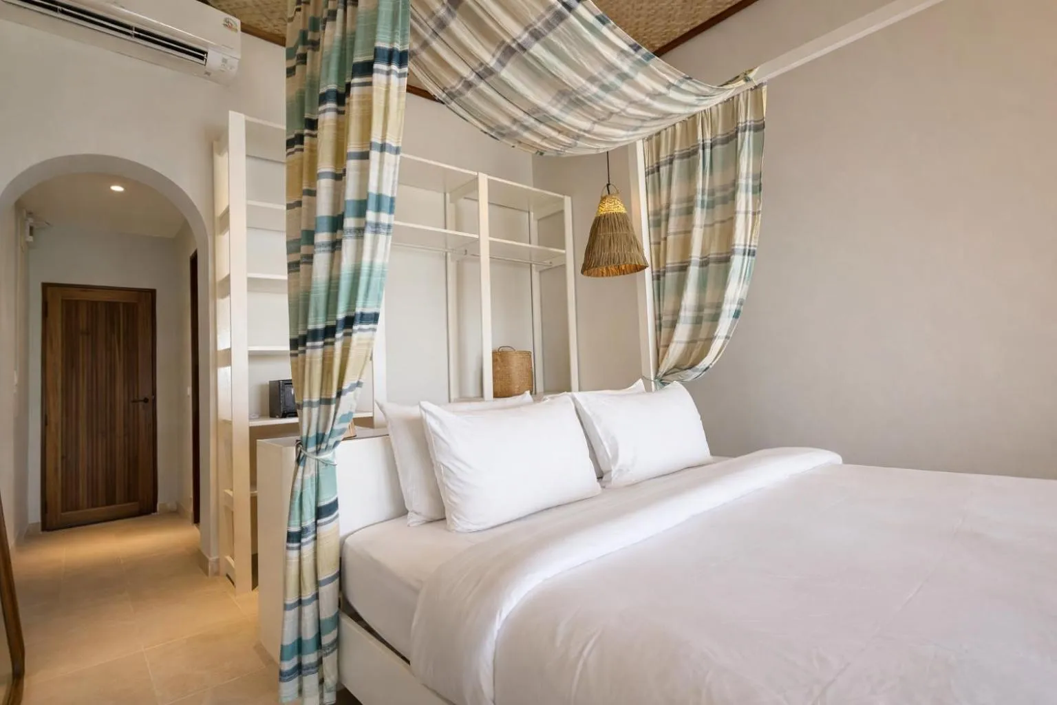 Bedroom in Baan Jai Dee Beach Front Hotel