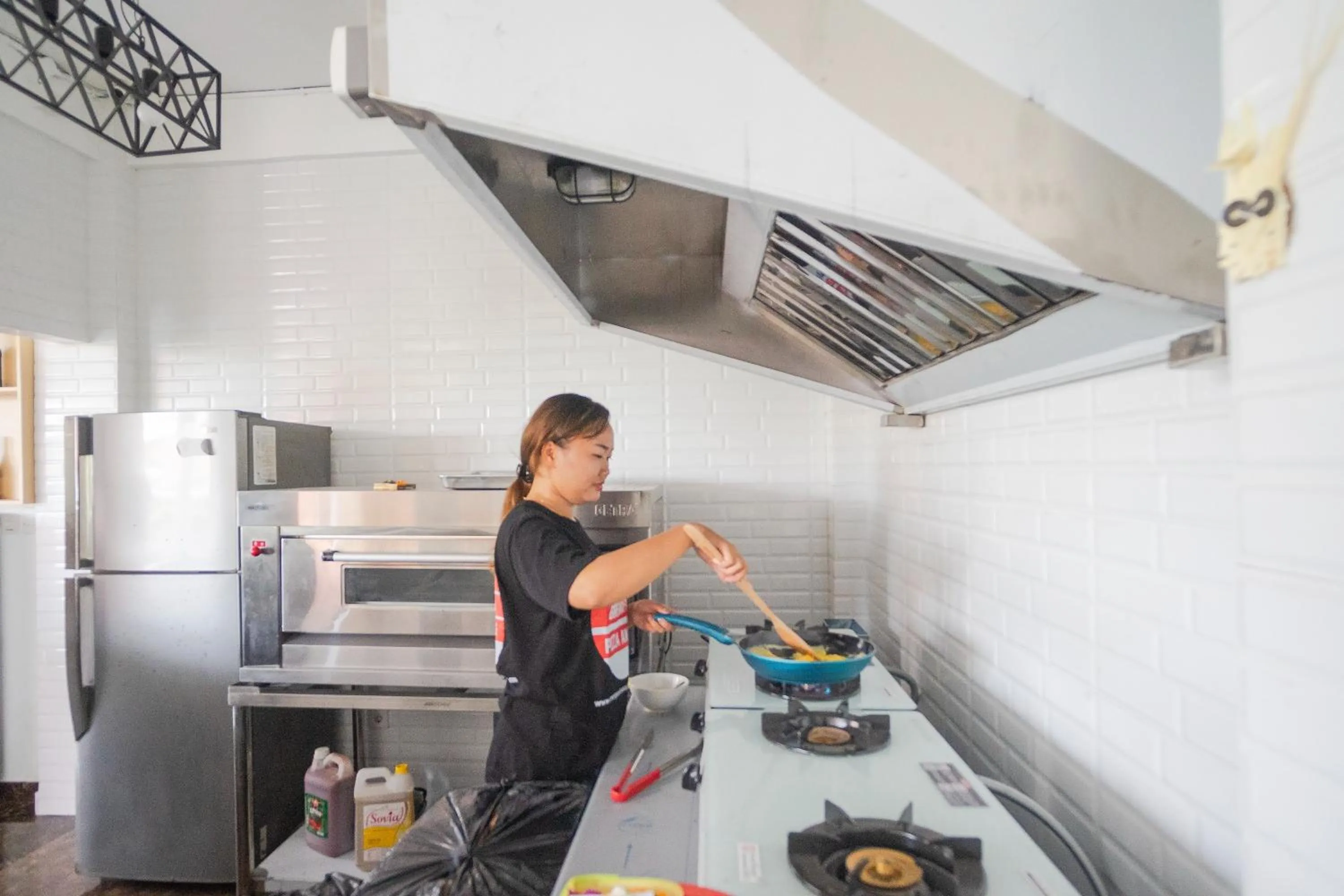 Restaurant/places to eat in Margarita Surf Hostel Canggu