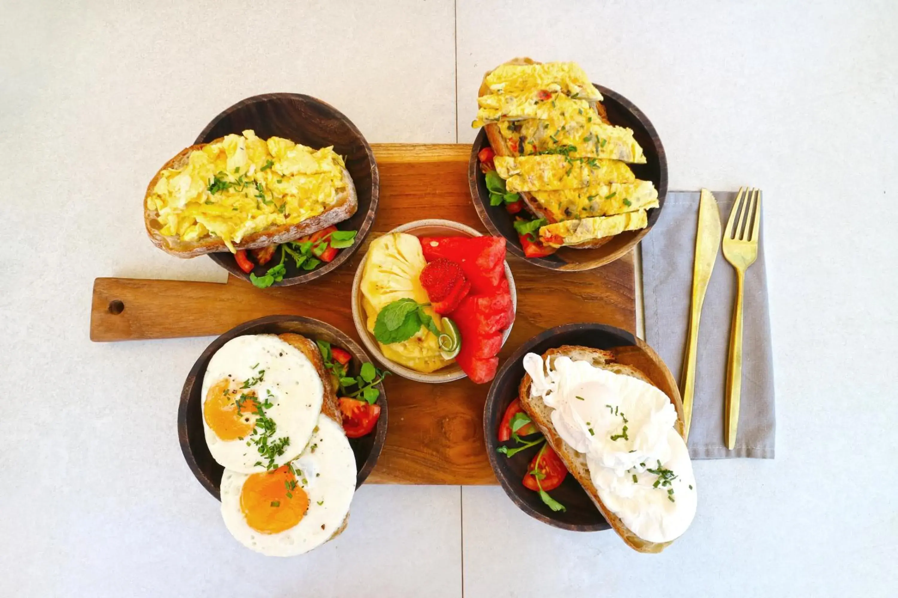 Breakfast in Margarita Surf Hostel Canggu Breakfast in Margarita Surf Hostel Canggu