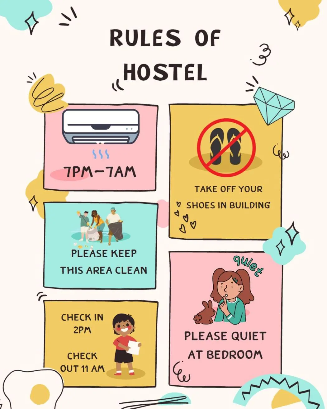 Property building in CuteinNan Hostel