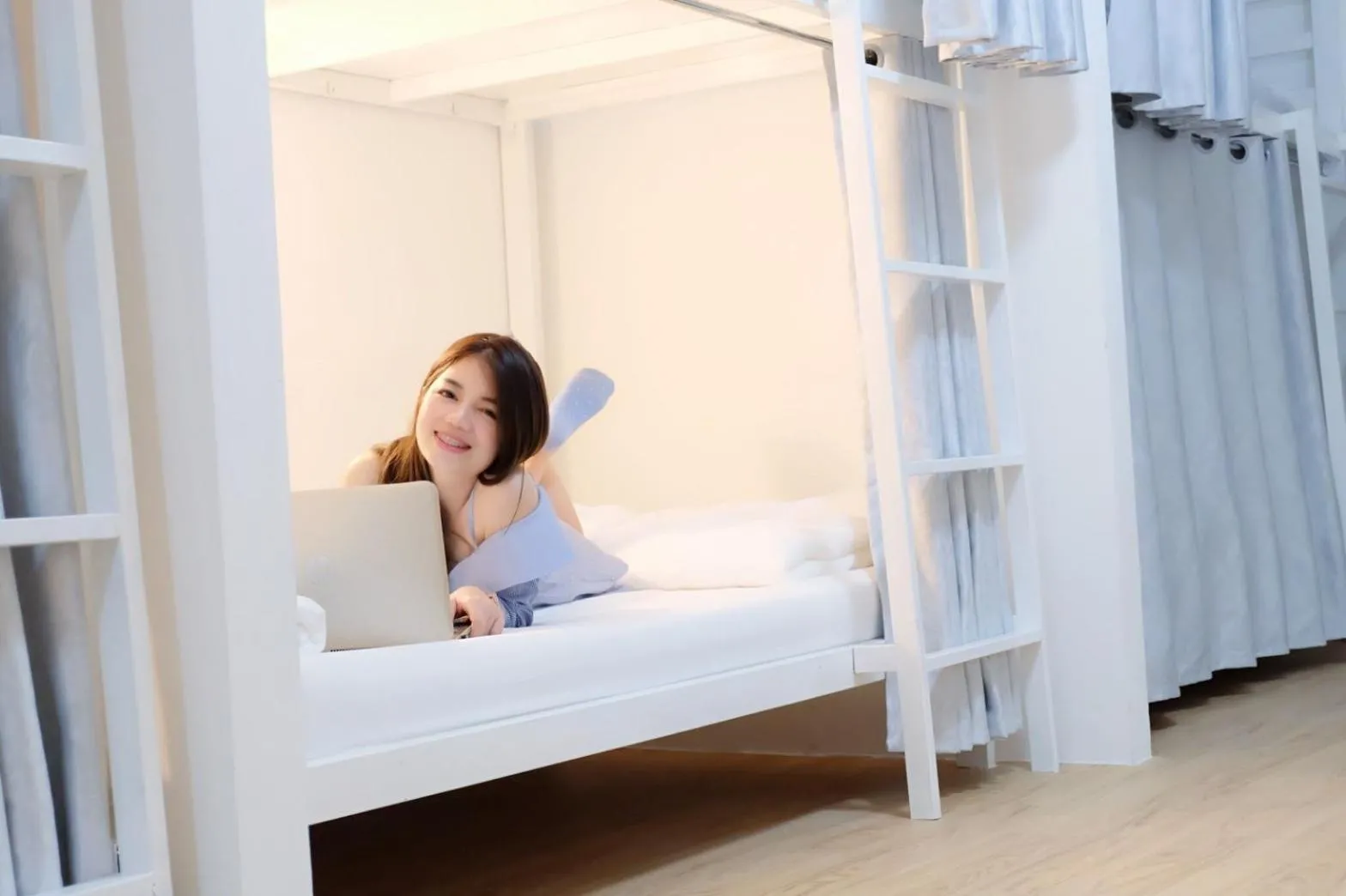 People, Bed in CuteinNan Hostel