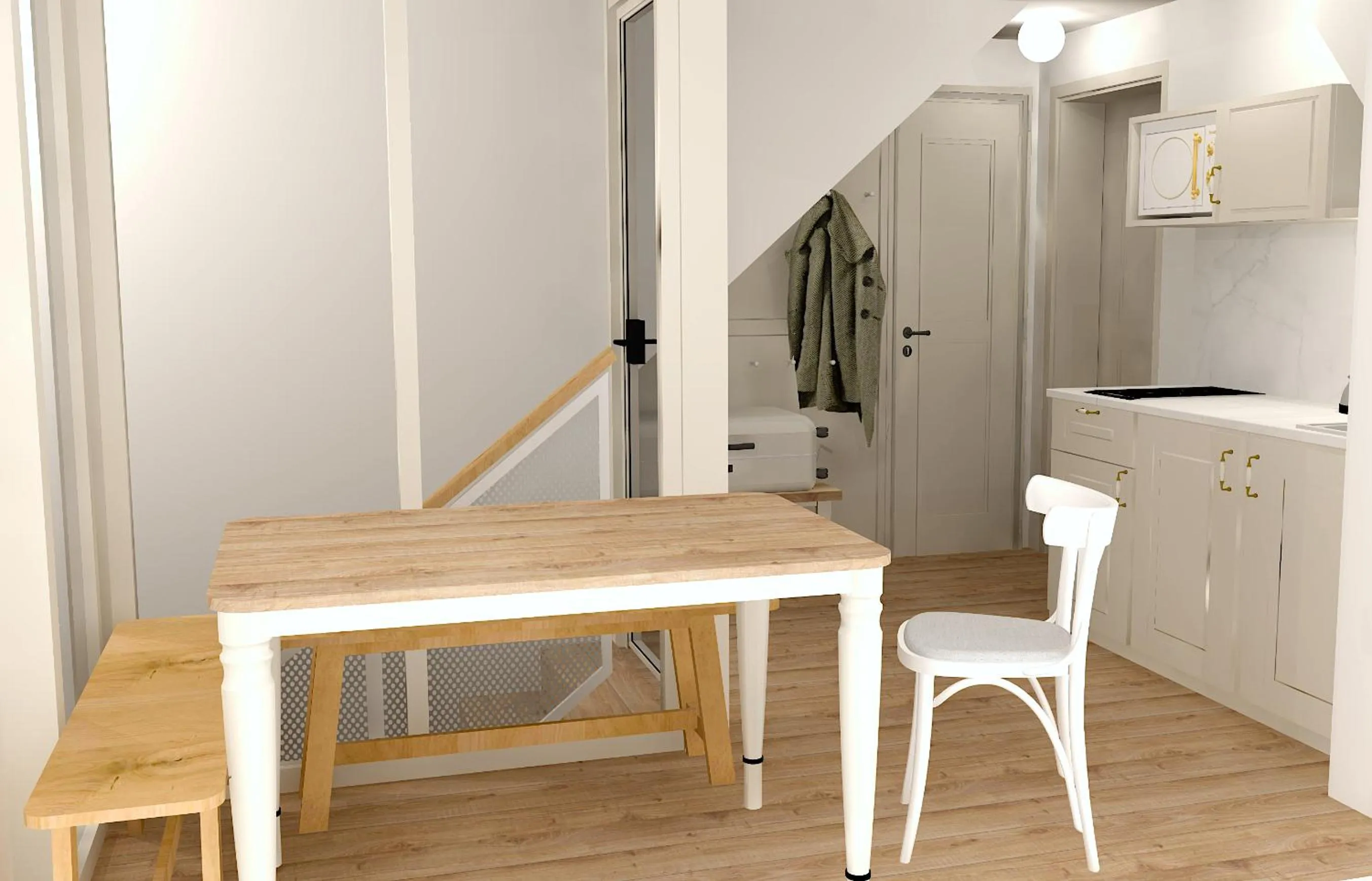 Two-Bedroom Apartment (6 Adults) in Penzion Kaplanka