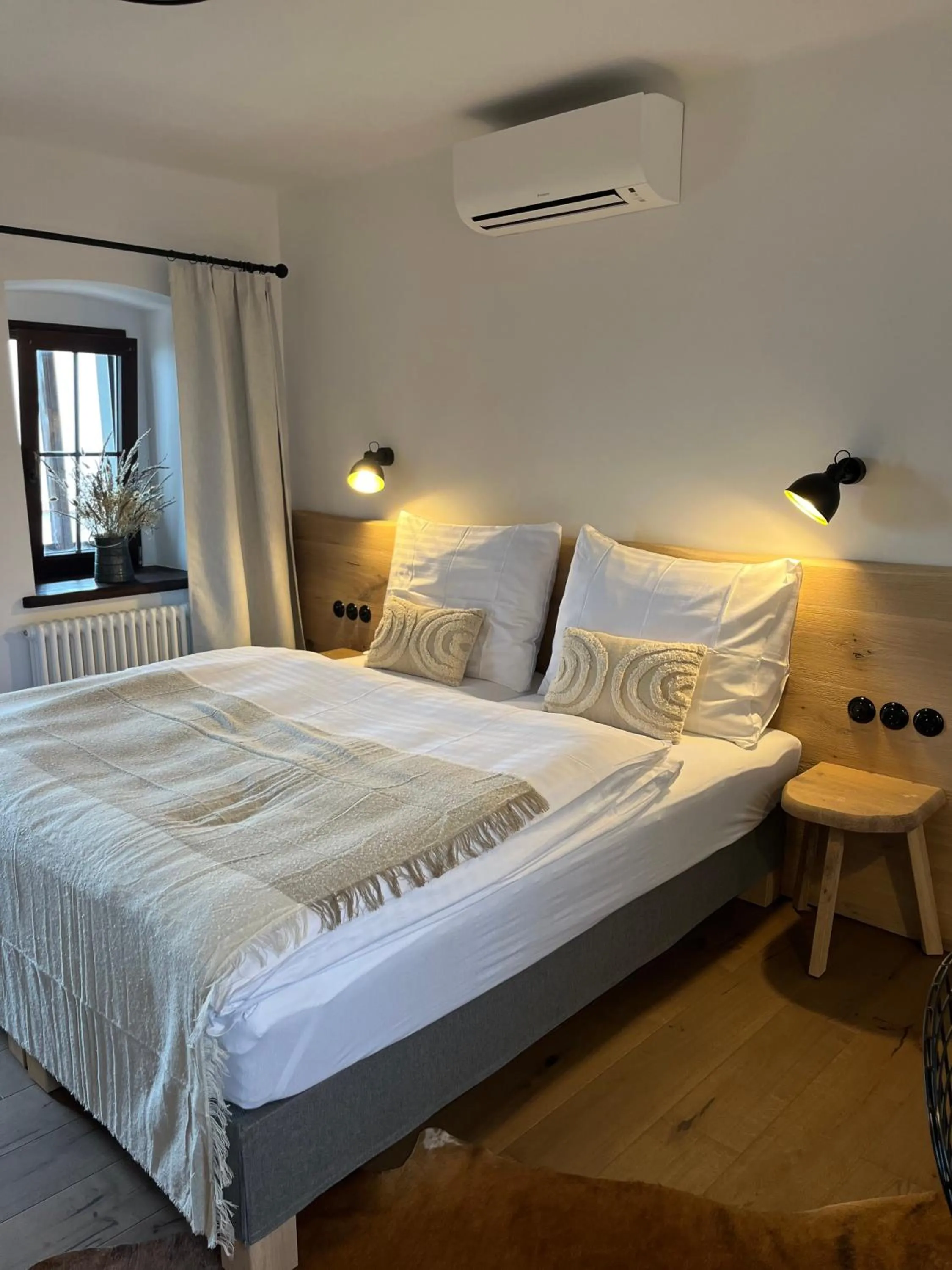 Triple Room with Terrace in Penzion Kaplanka