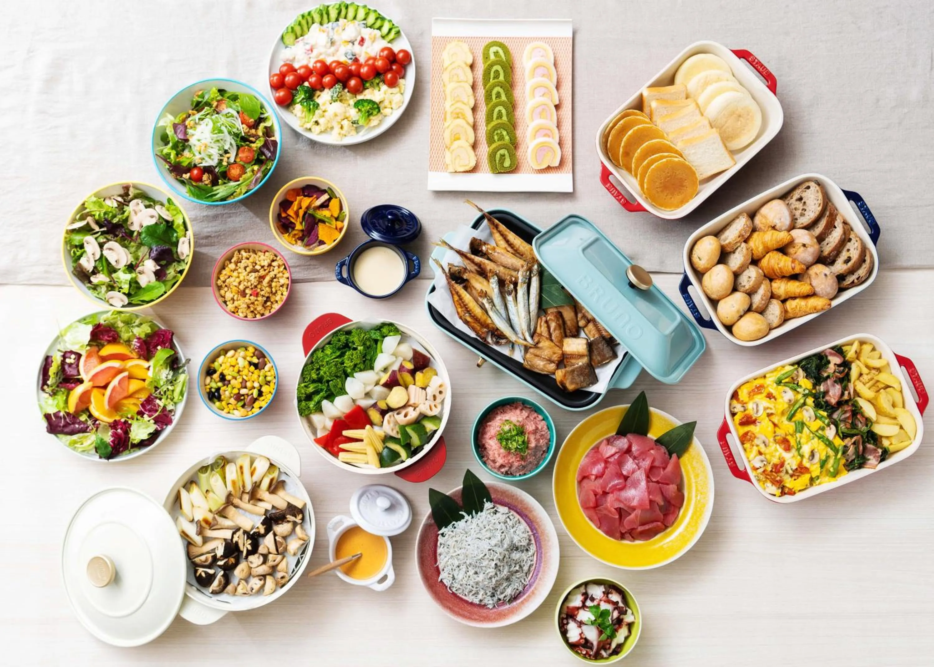 Food close-up in Vessel Inn Chiba Station