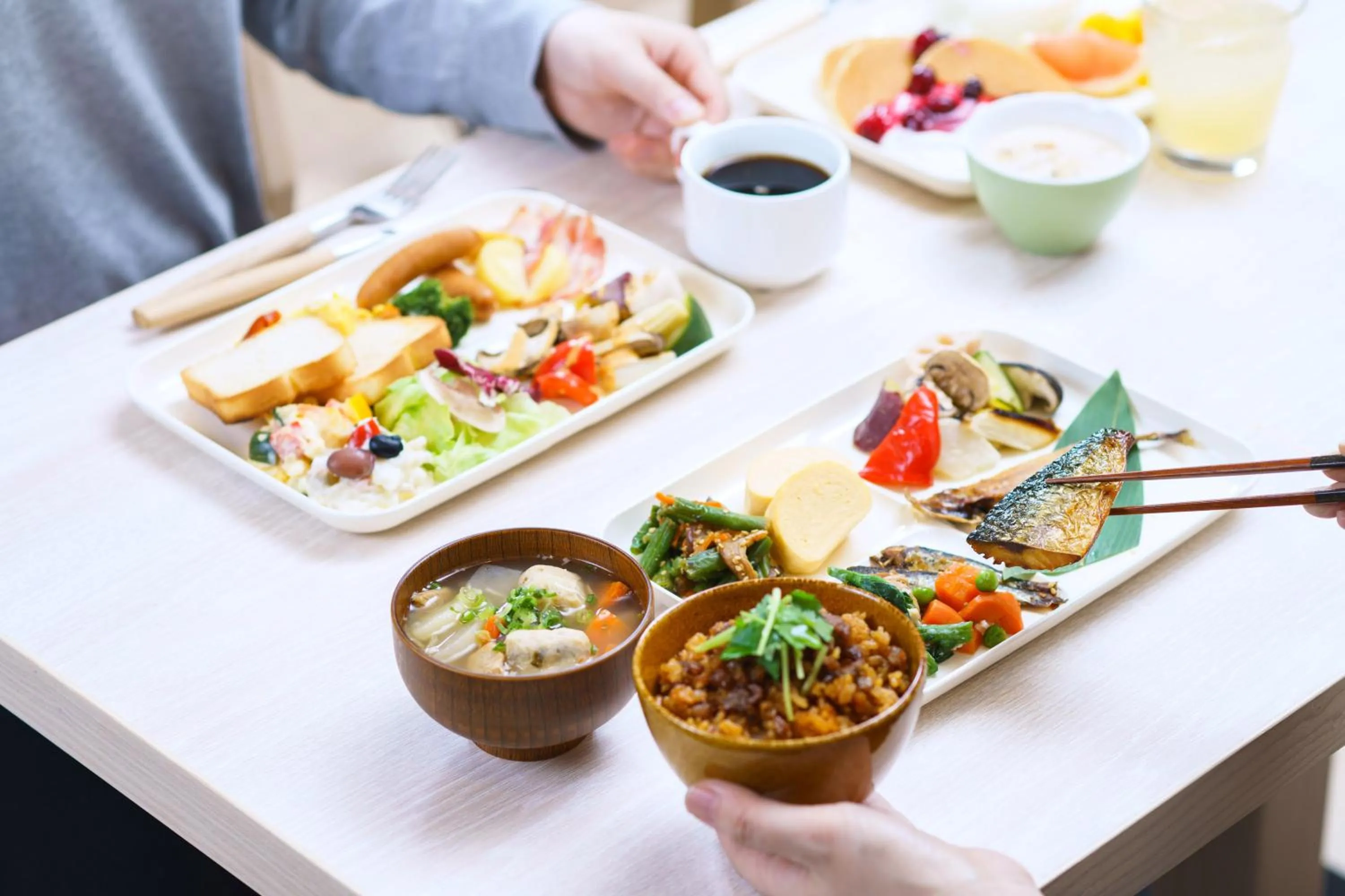 Breakfast in Vessel Inn Chiba Station