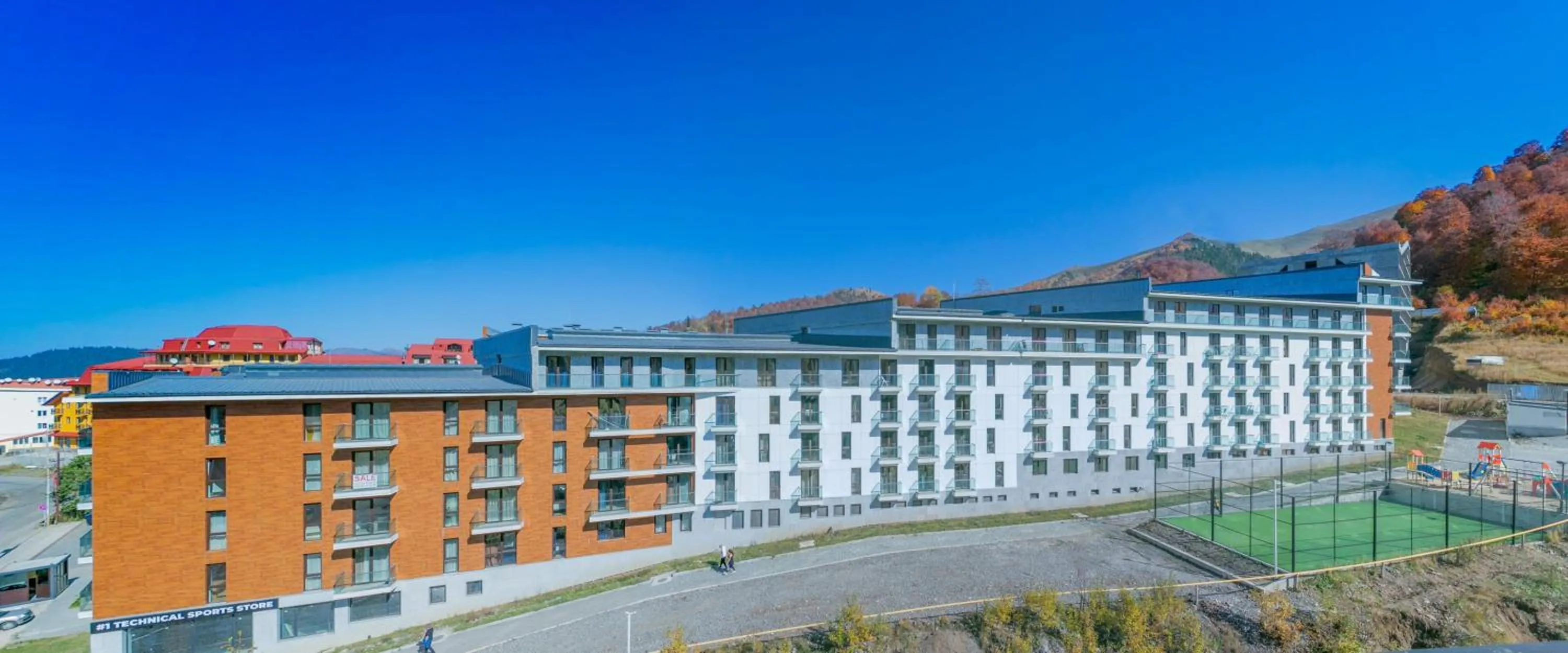 Property building in Orbi Palace Hotel Official