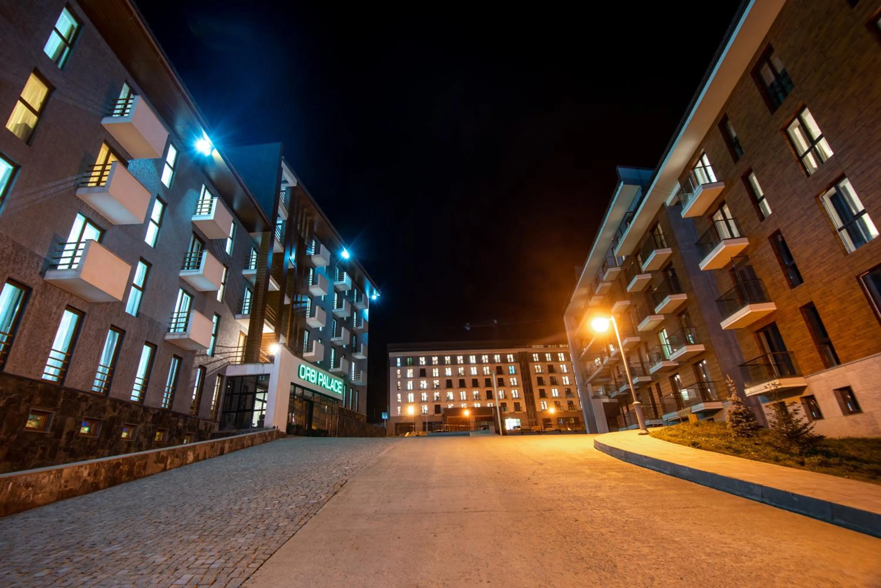 Property building in Orbi Palace Hotel Official