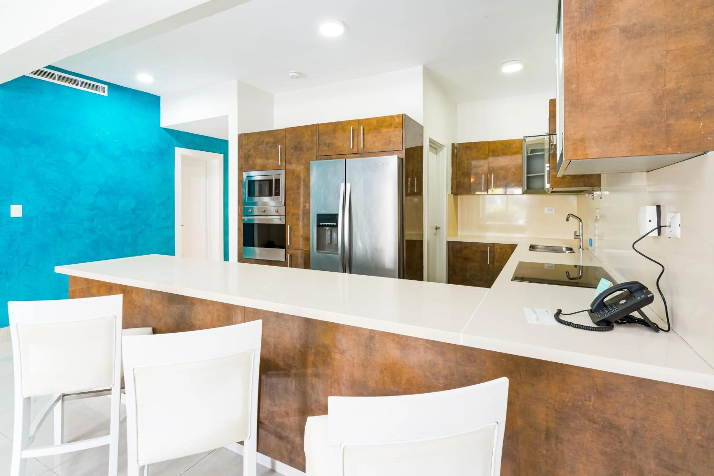 Kitchen or kitchenette in Bakour Punta Cana Suites