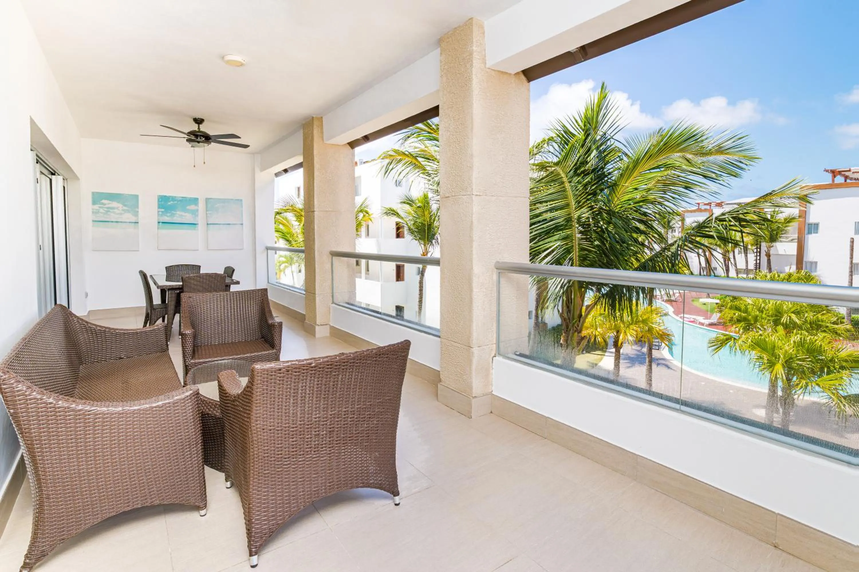 Balcony/Terrace in Bakour Punta Cana Suites