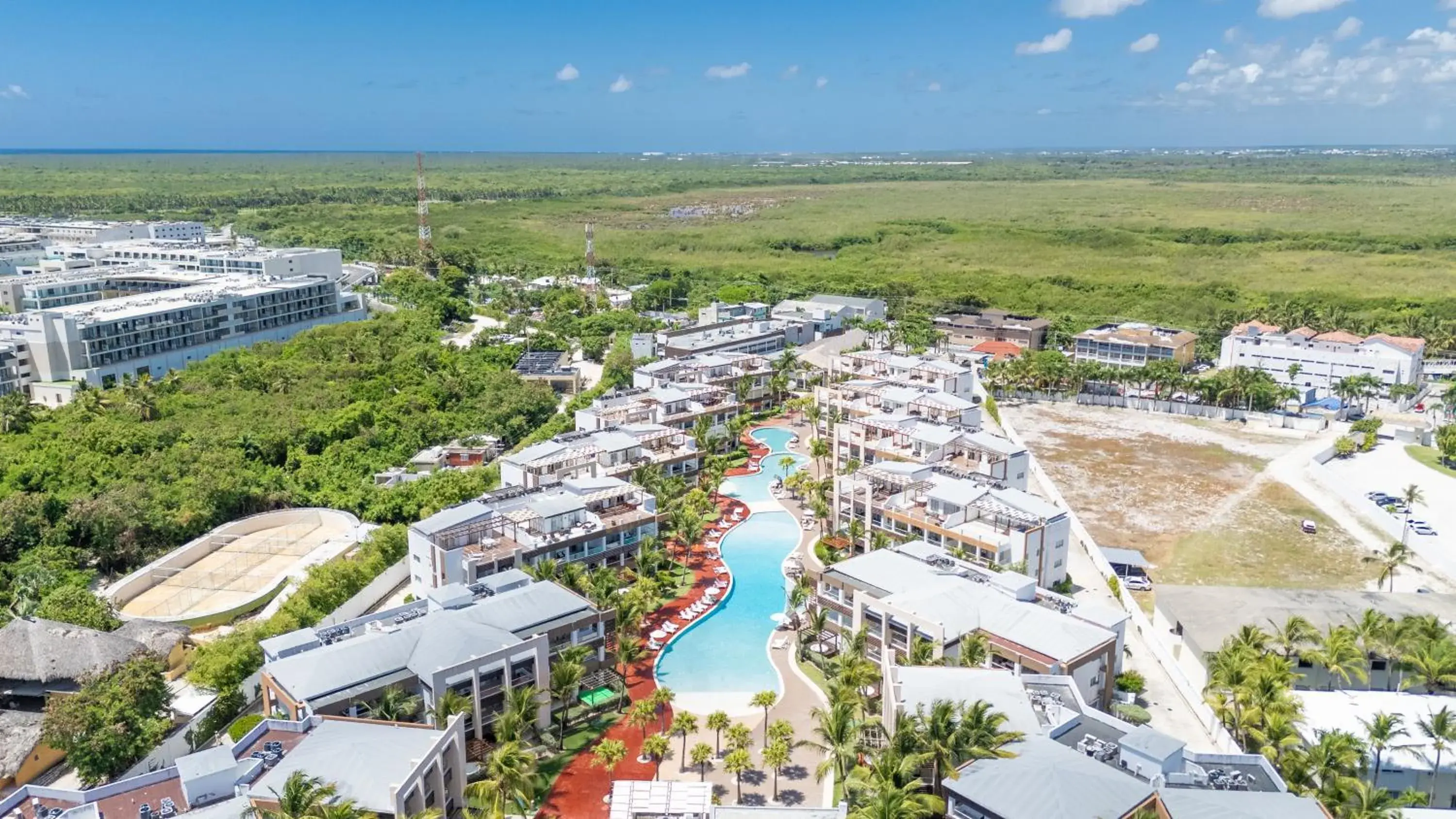 Bird's eye view in Bakour Punta Cana Suites Bird's eye view in Bakour Punta Cana Suites