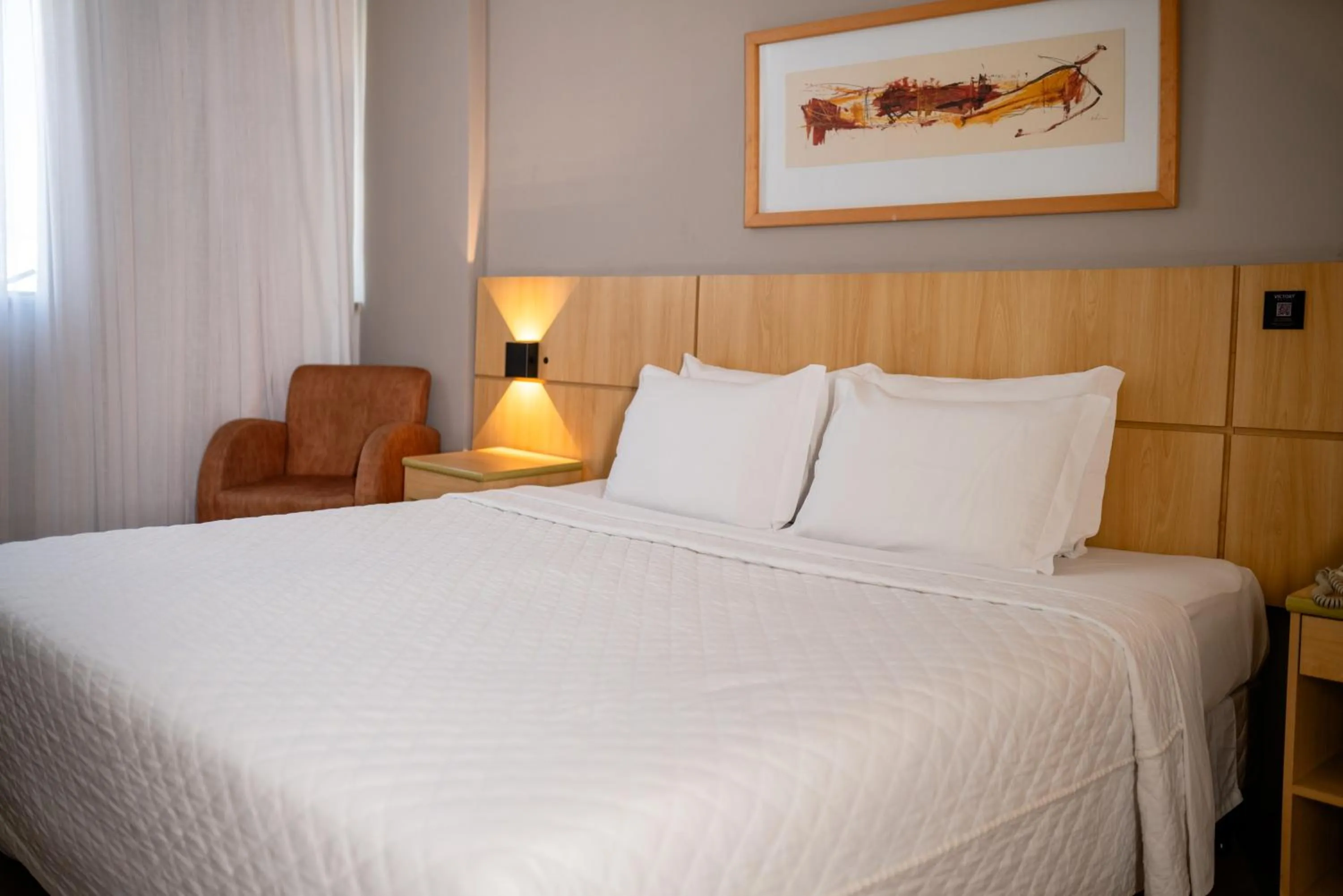 Bedroom, Bed in Victory Business Hotel