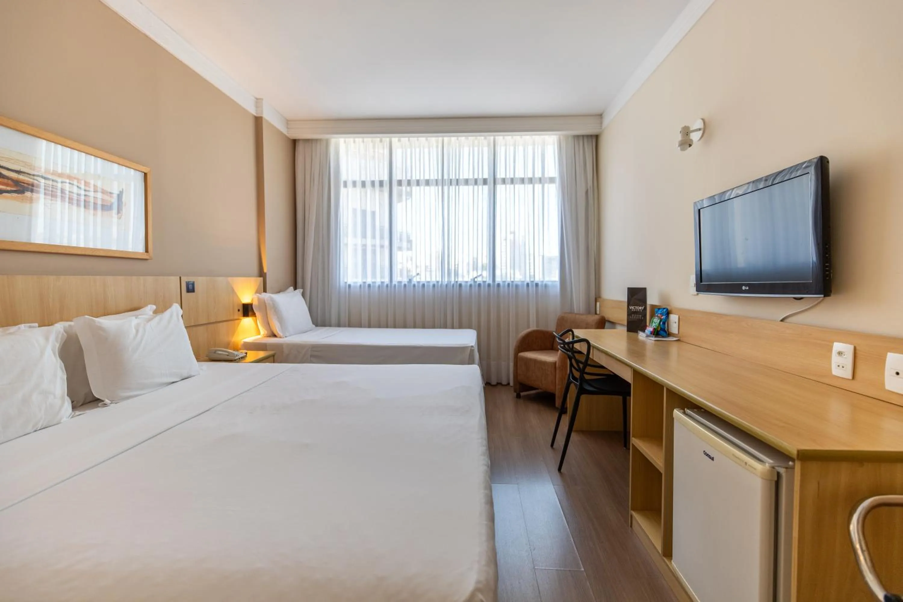 Bedroom, Bed in Victory Business Hotel