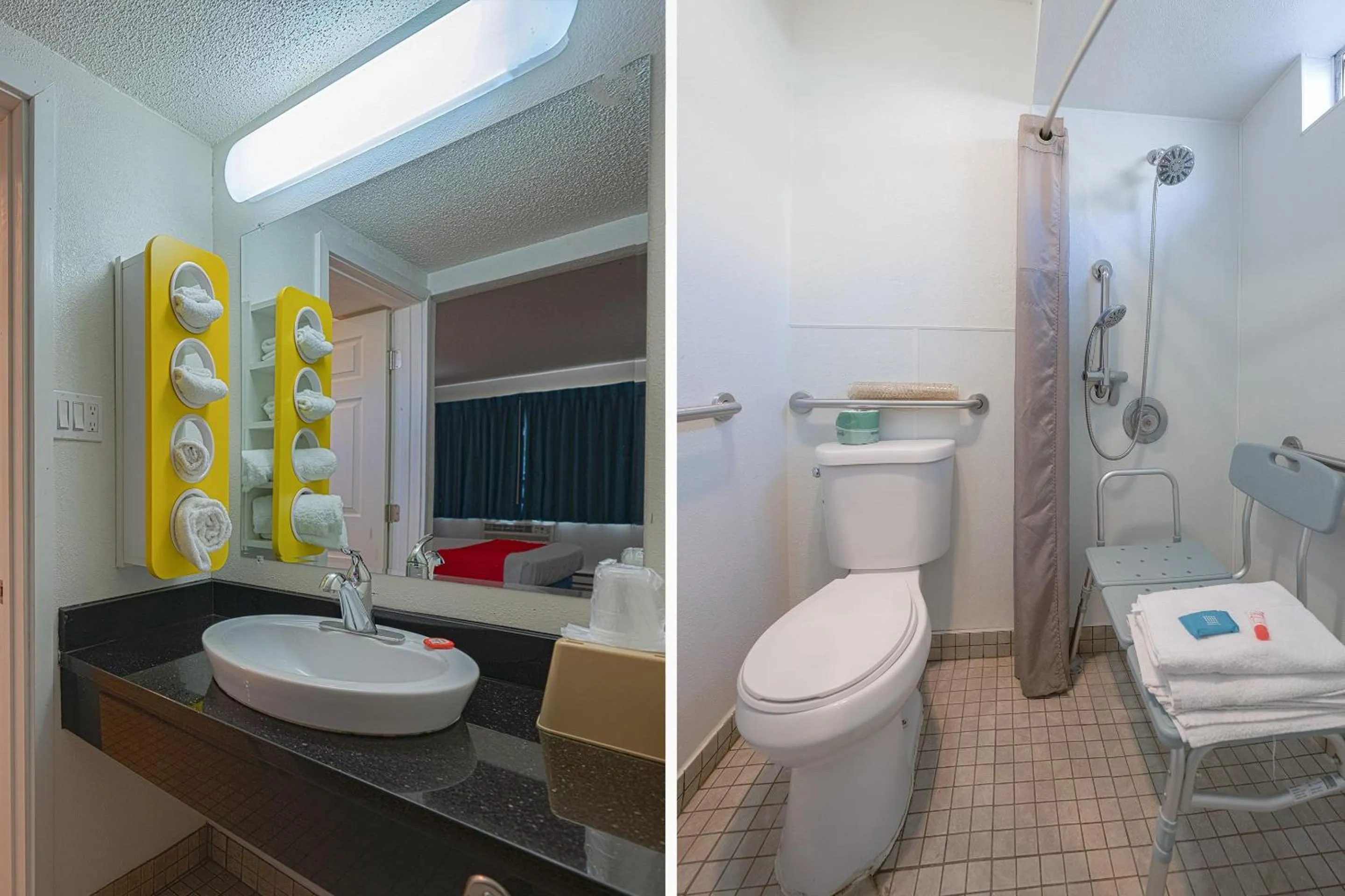 Bathroom in OYO Hotel St Helens OR