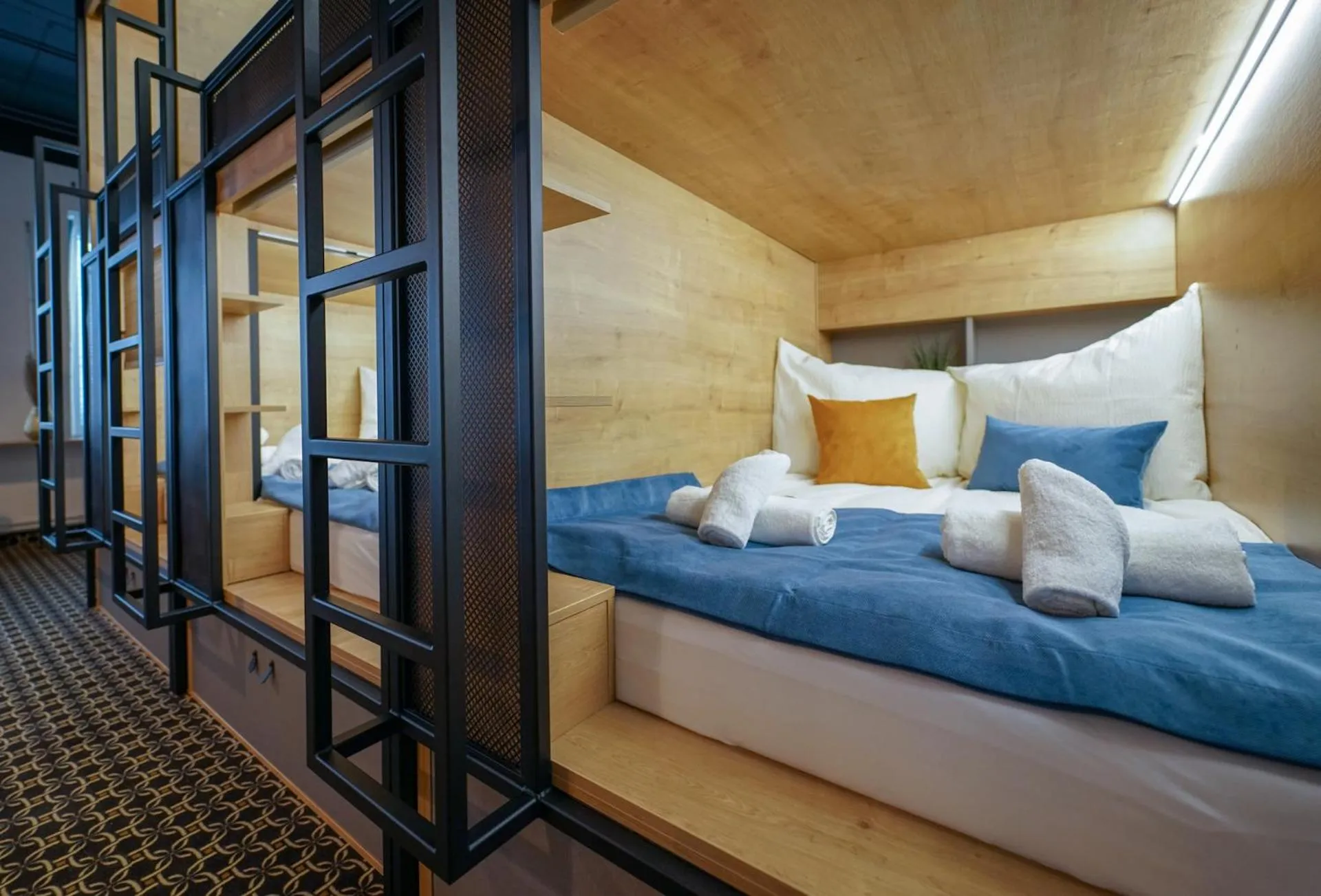 Photo of the whole room, Bed in CHORS like a hotel - Capsule & NFT Boutique Hostel Bratislava - City Center