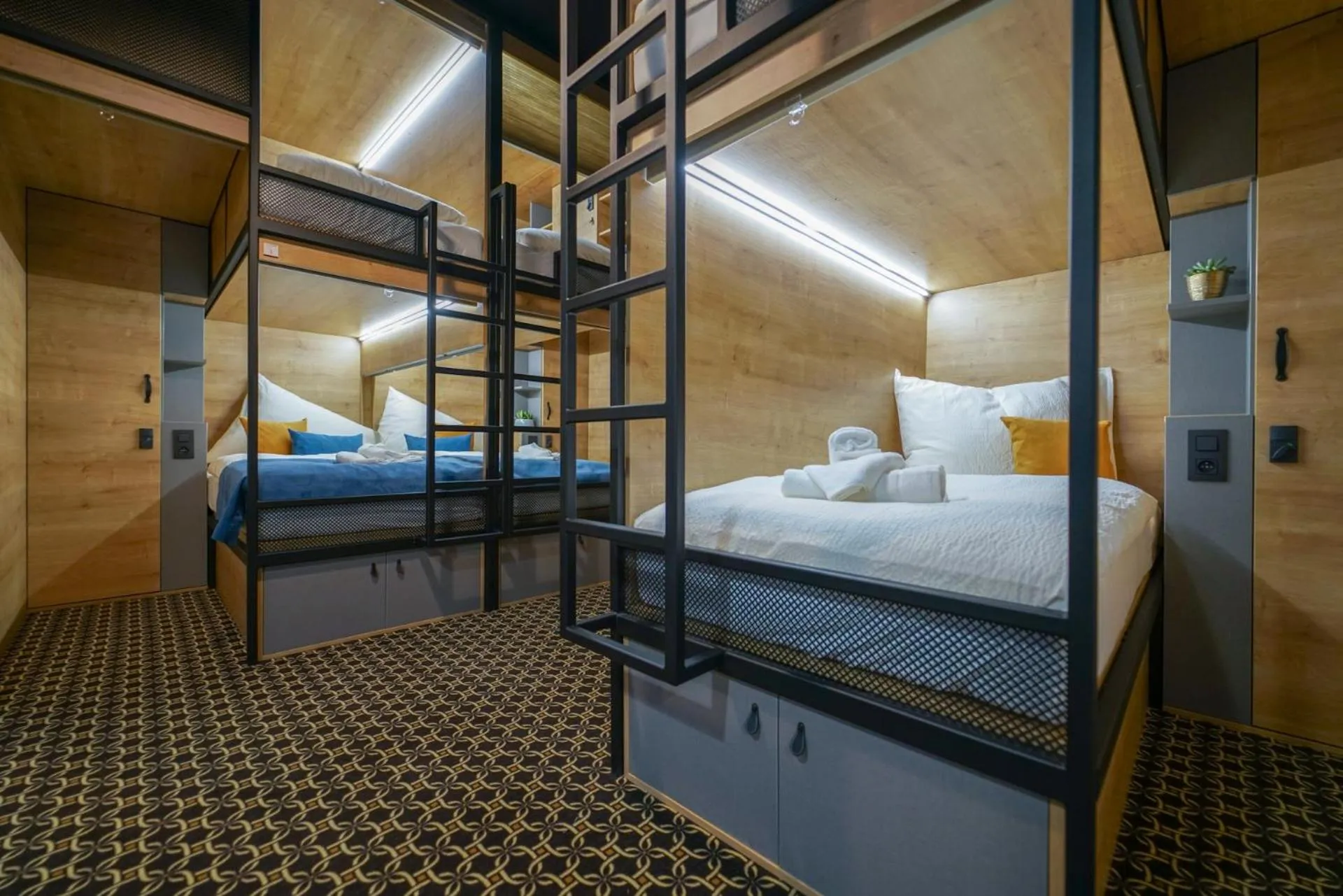 Photo of the whole room, Bed in CHORS like a hotel - Capsule & NFT Boutique Hostel Bratislava - City Center