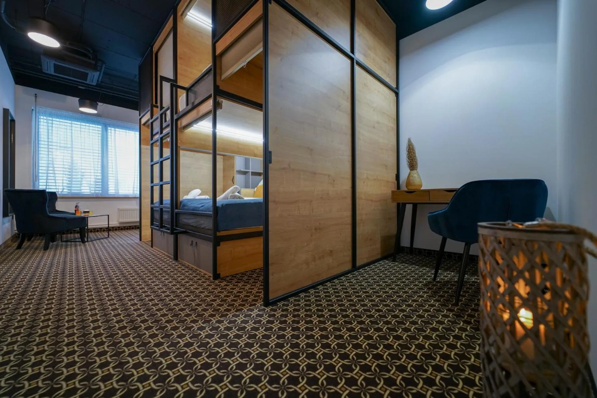 Photo of the whole room, Bed in CHORS like a hotel - Capsule & NFT Boutique Hostel Bratislava - City Center