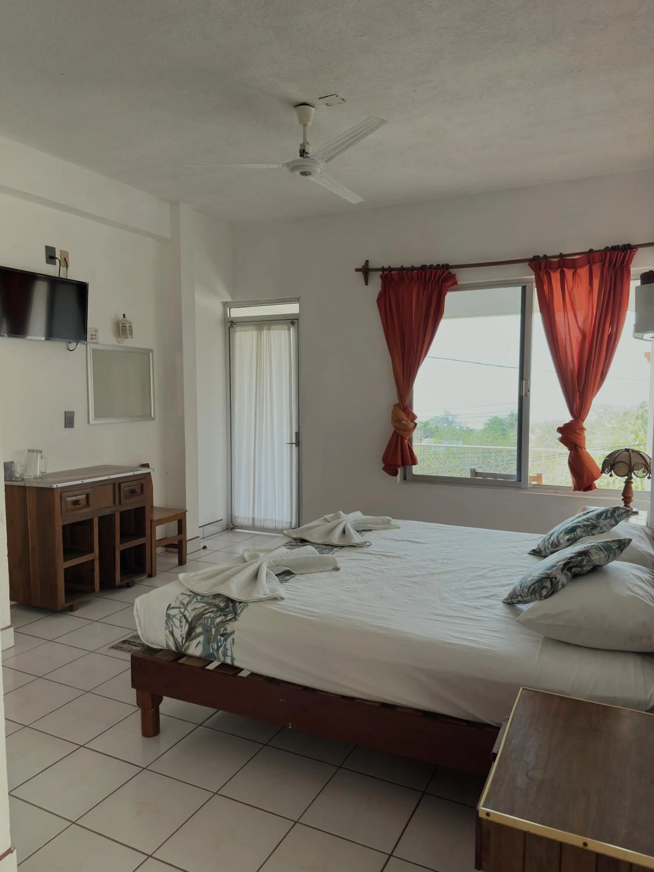 Bed in Hotel San Juan