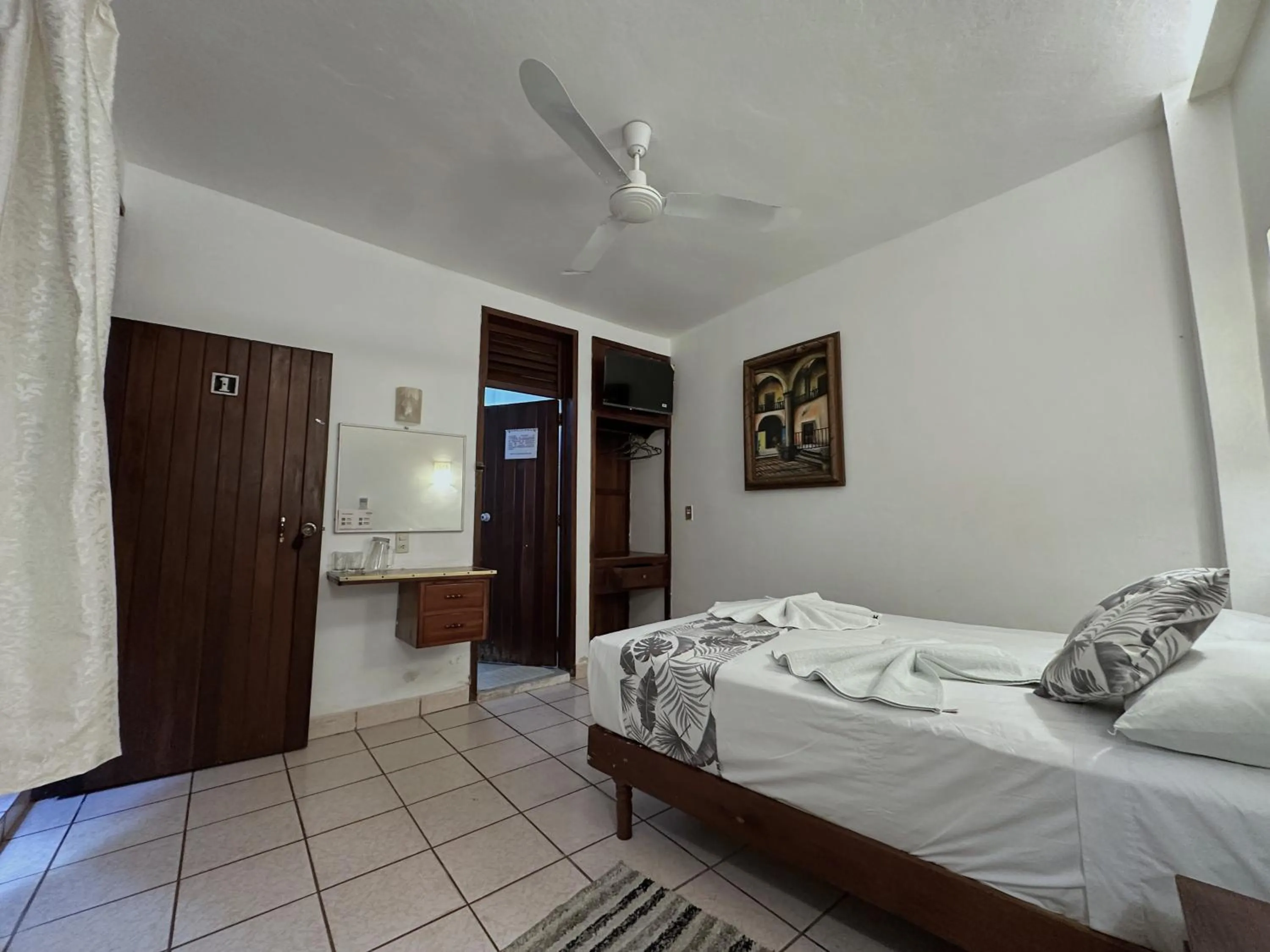 Bed in Hotel San Juan