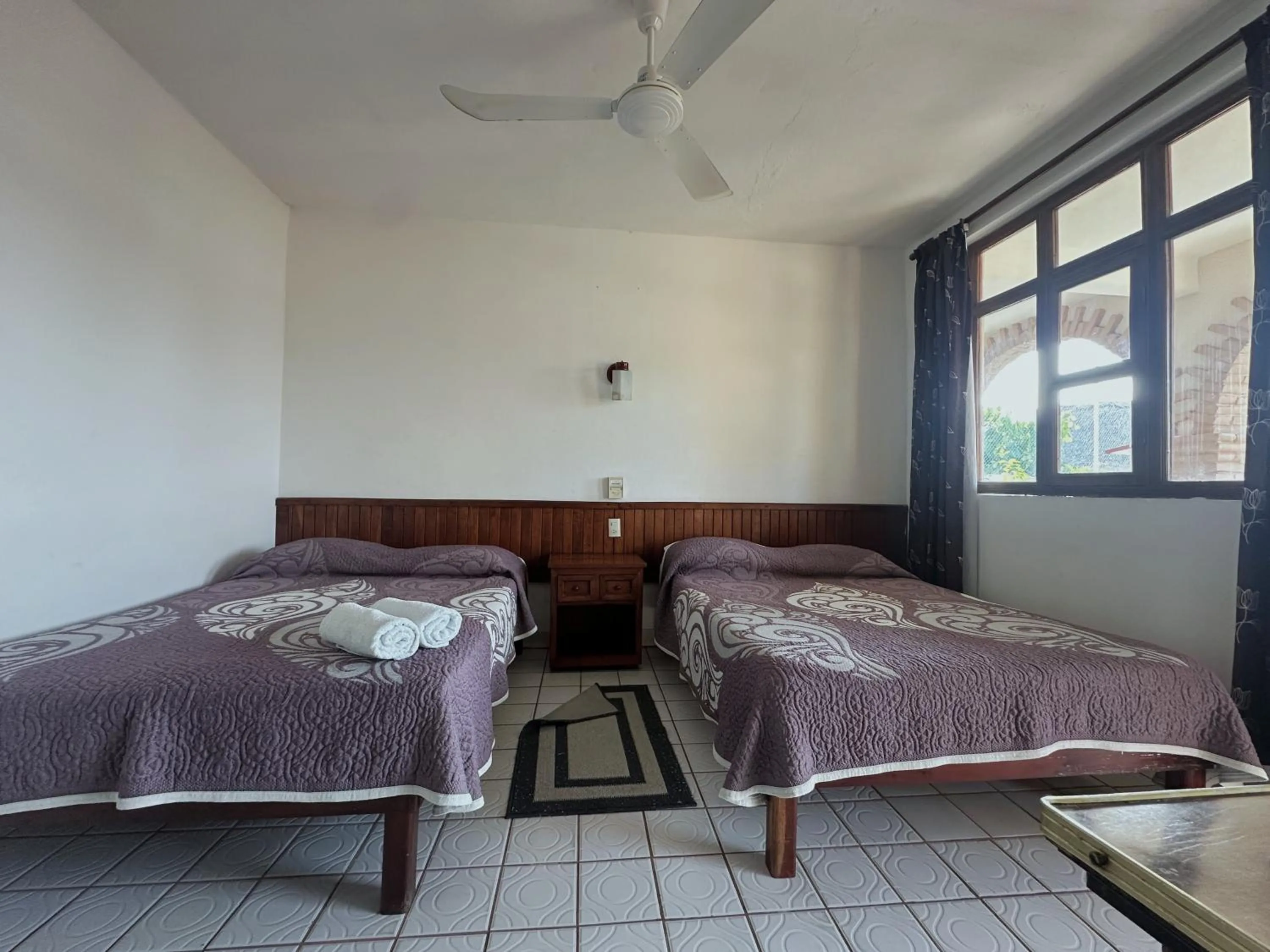 Bed in Hotel San Juan